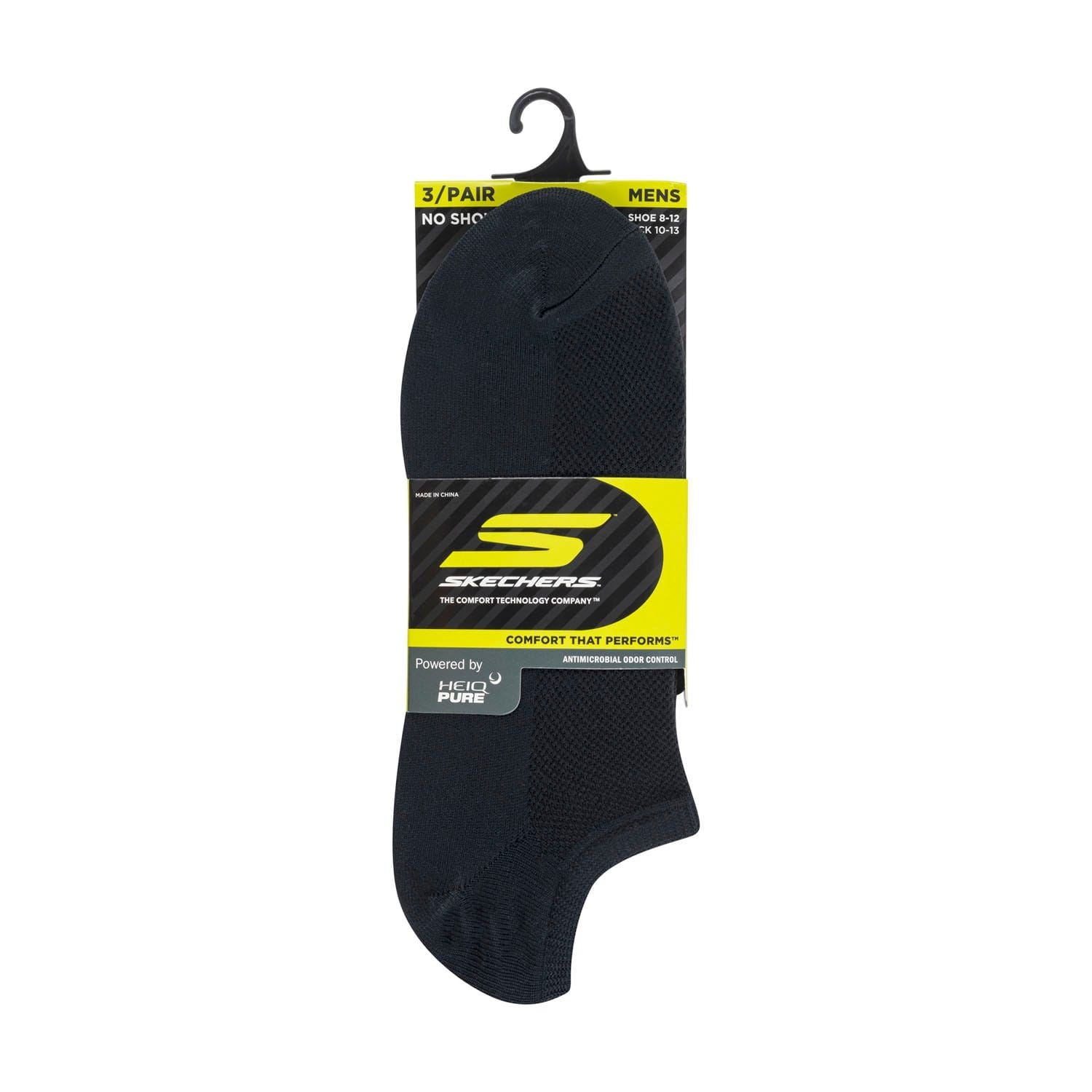 Skechers 3 Pack of No Show Socks