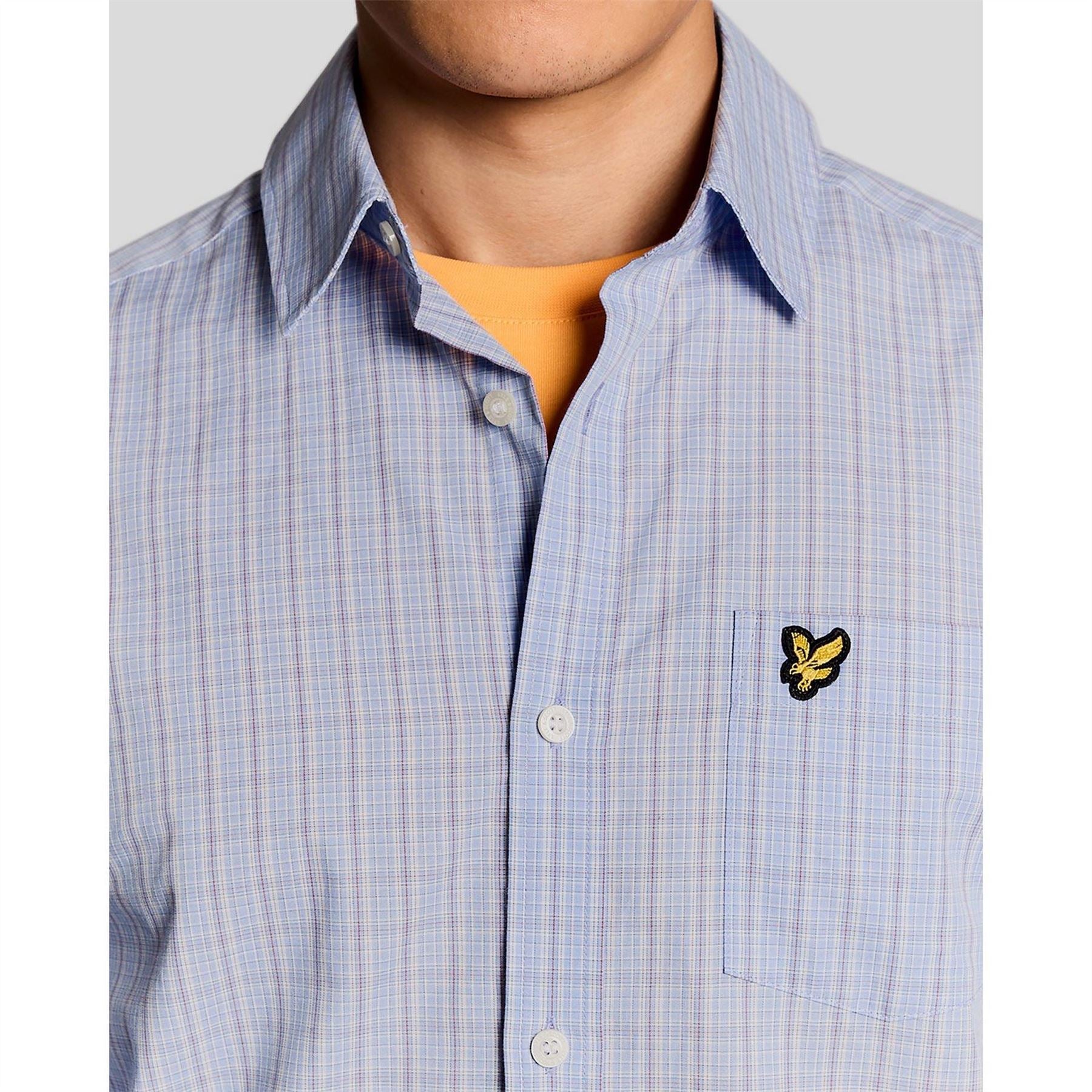 Lyle And Scott Check Ls Shirt Sn62
