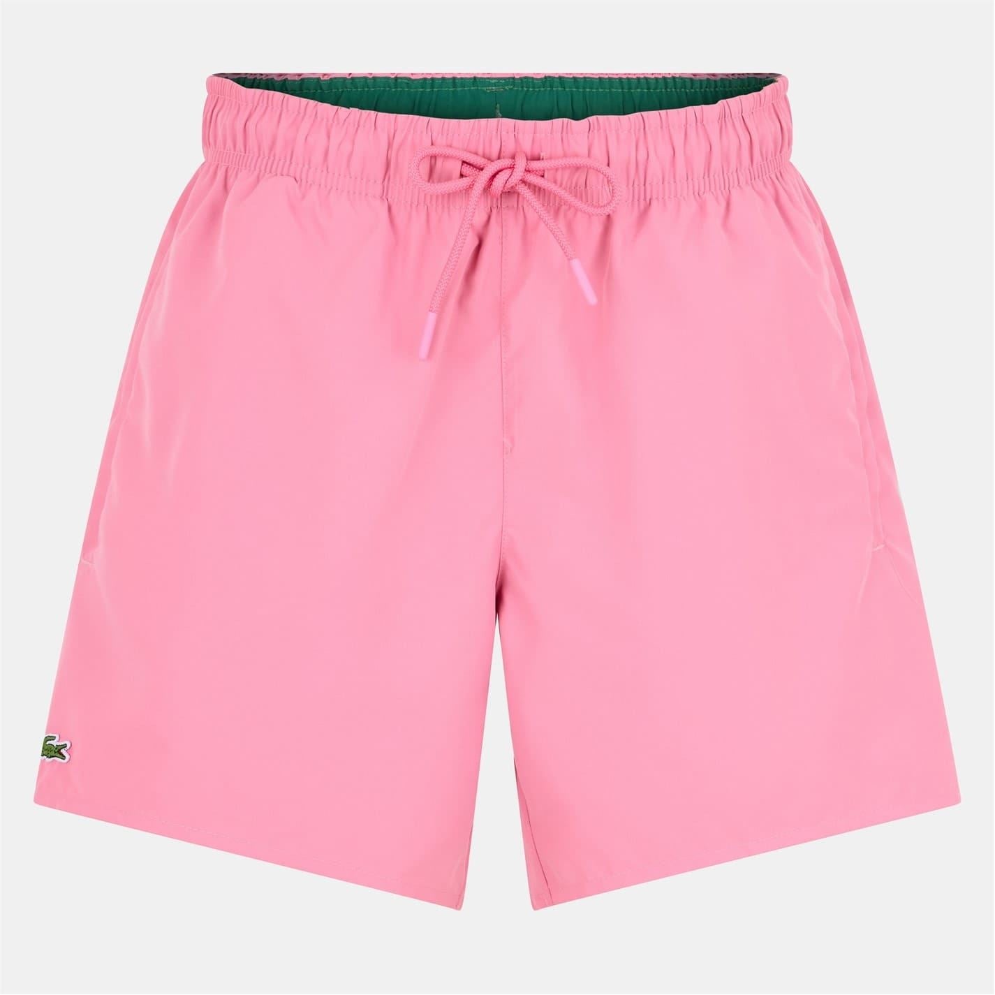 Lacoste Regular Fit Logo Drawstring Swim Shorts