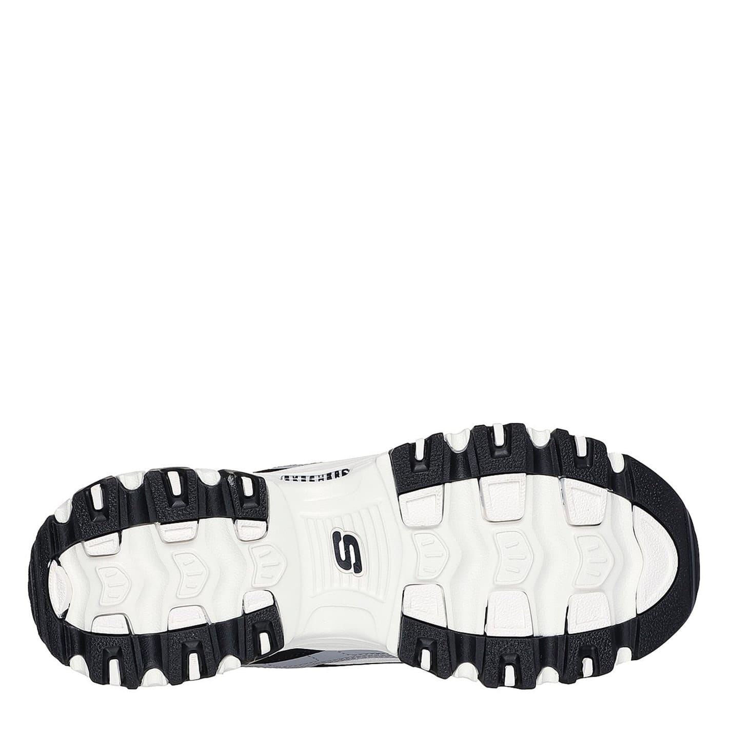 Skechers D Lites Smooth Nostalgia Low Top Sneakers