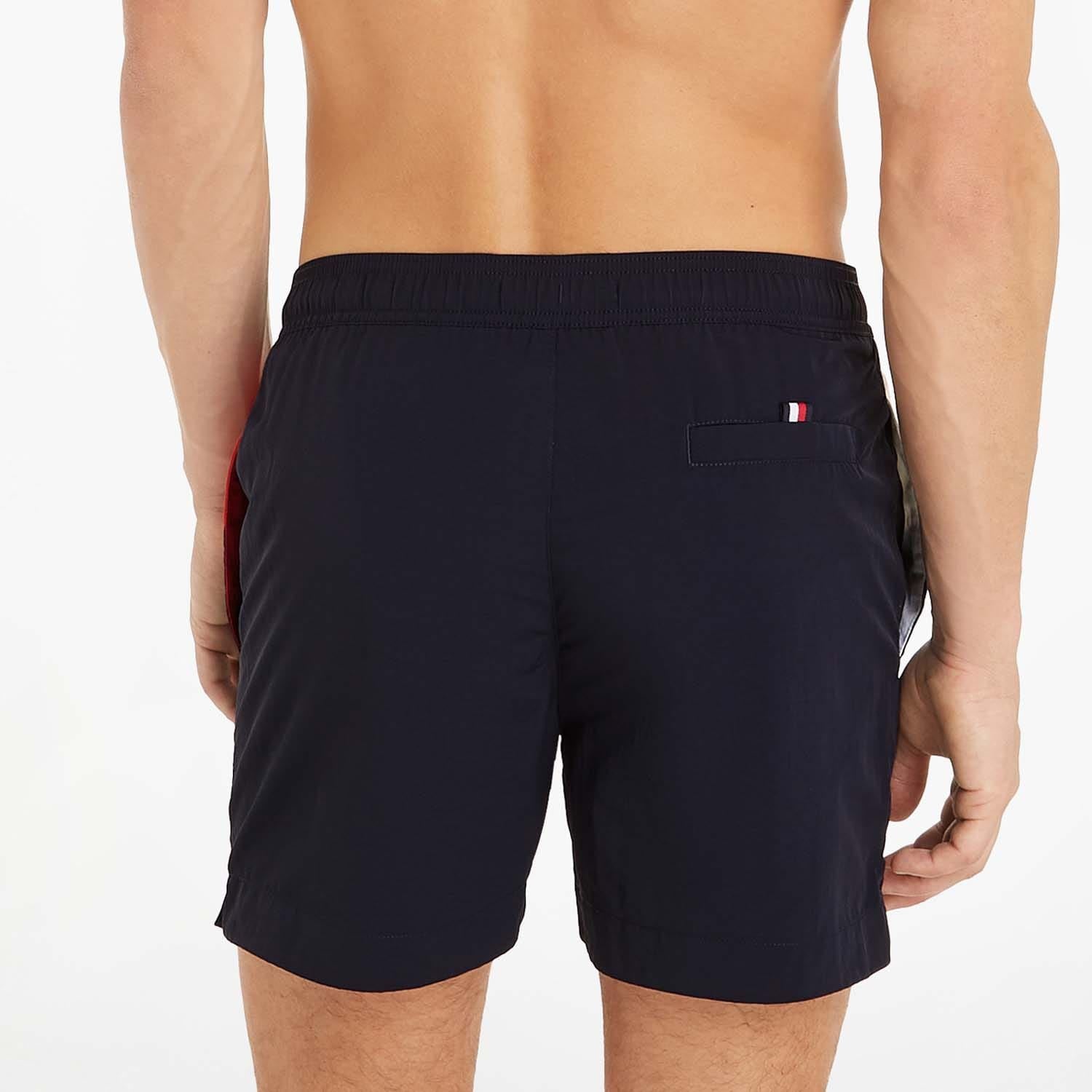 Tommy Hilfiger Flag Mid Length Swim Shorts