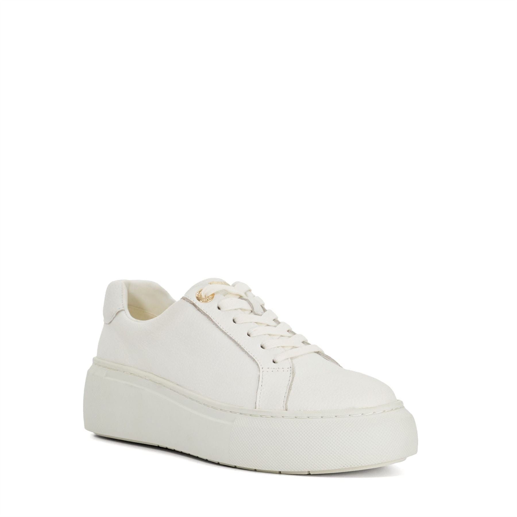 Dune London Estrids Lace Up Branded Chunky Cupsole Trainers