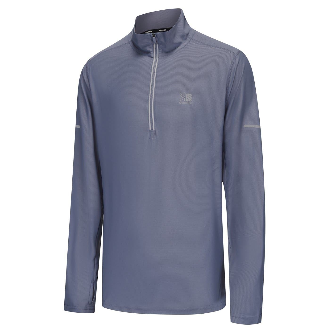 Karrimor Mens Long Sleeve Quarter Zip Top