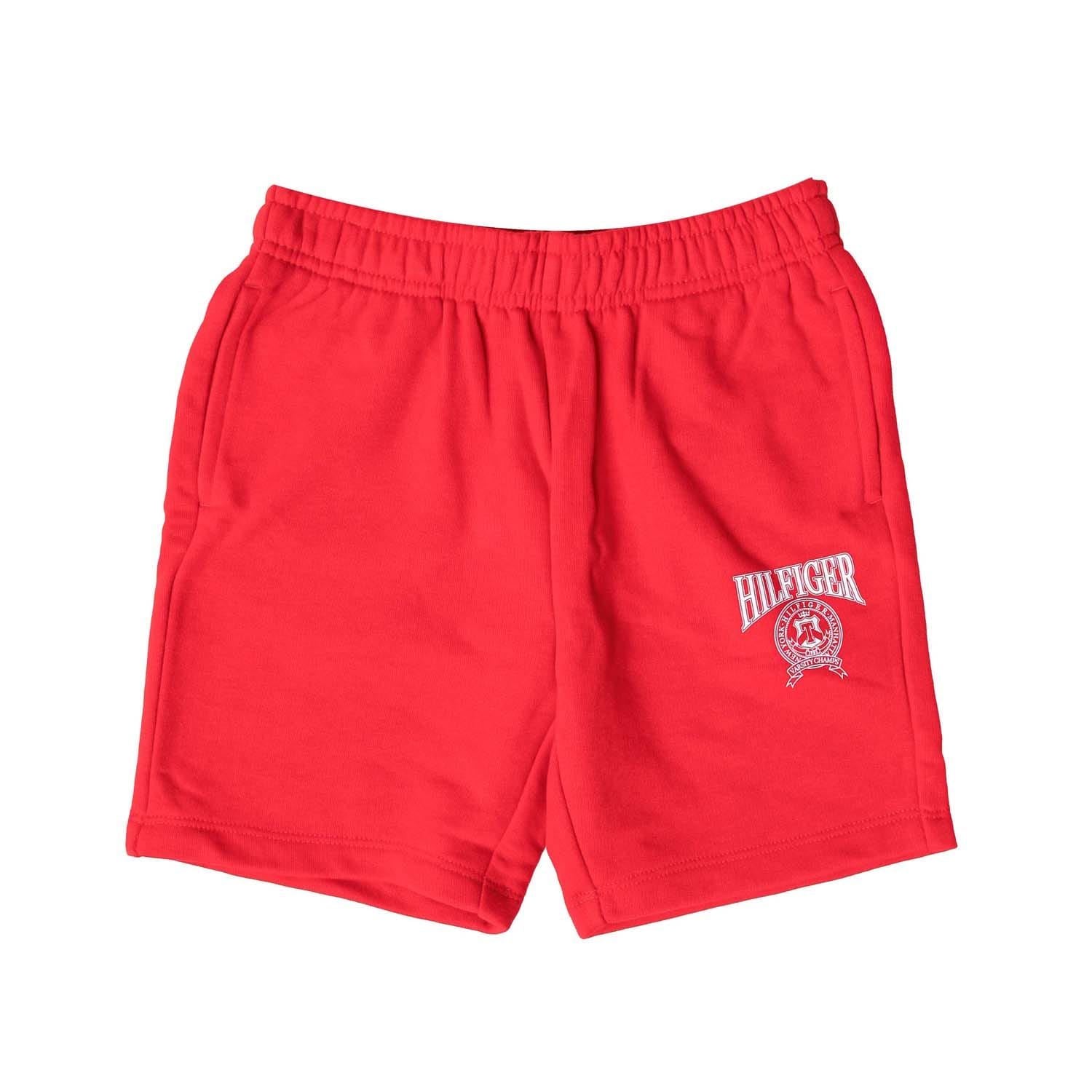Tommy Hilfiger Boys Varsity Logo Sweat Shorts