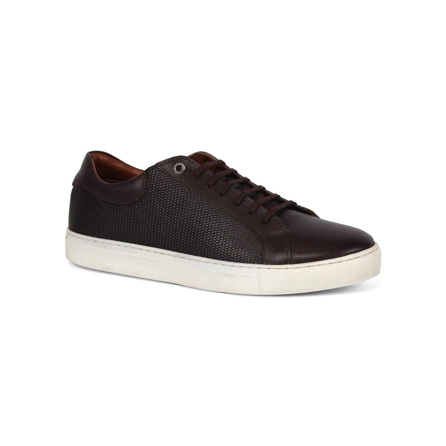 Original Penguin Paxton Lace-Up Textured Low Top Sneakers