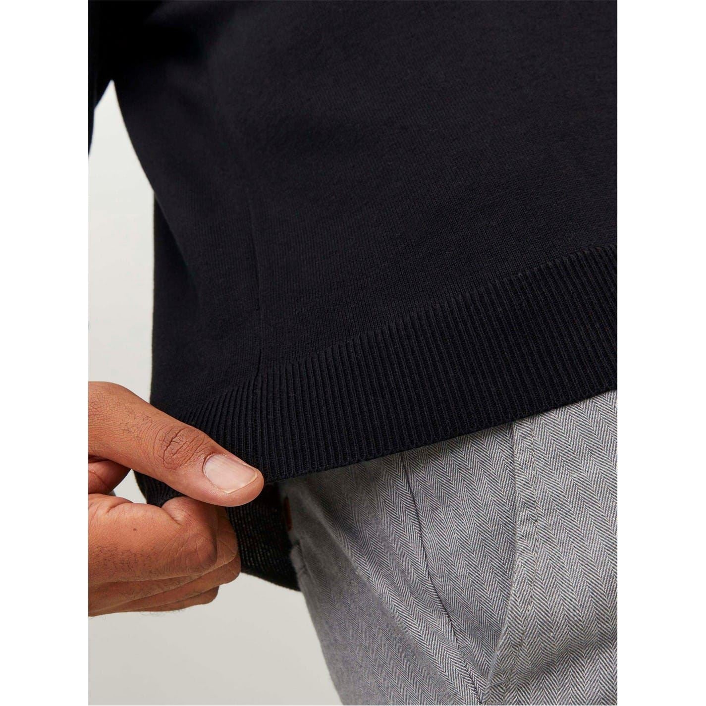 Jack and Jones Plus Crew Neck Long Sleeve Sweater