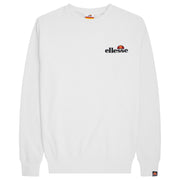 Ellesse Crew Neck Ribbed Collar Long Sleeve Sweatshirt