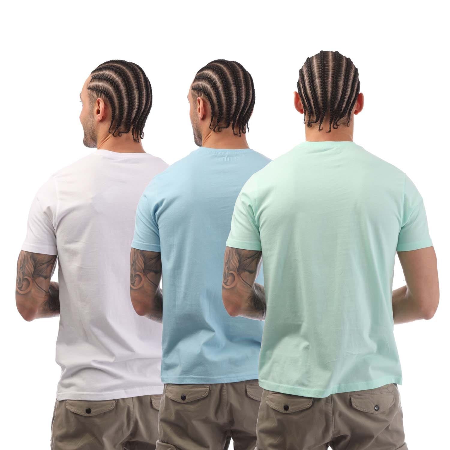 Bench Stanille Logo 3 Pack T- Shirts