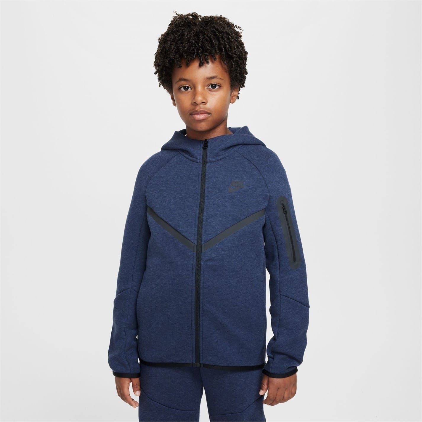 Nike Sportswear Tech Fleece Full Zip Hoodie Juniors