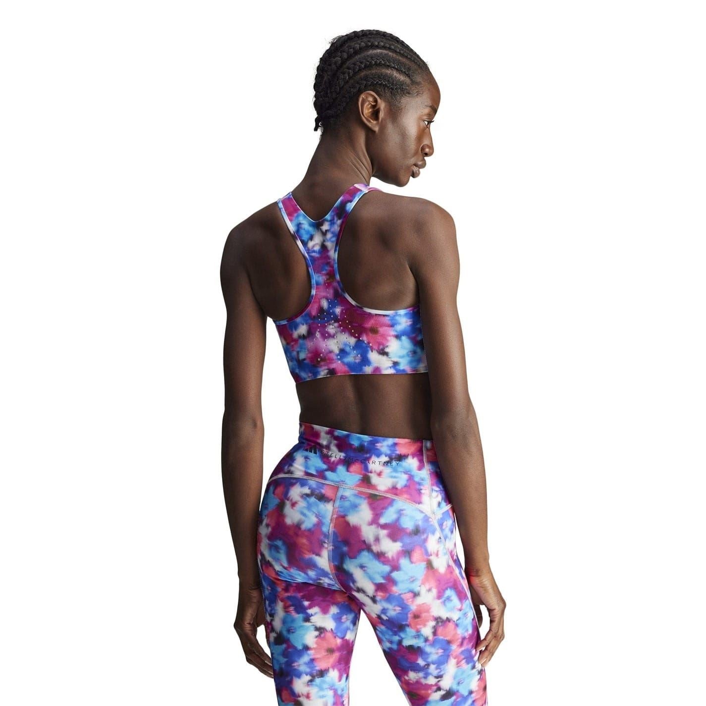 adidas by Stella McCartney Cropped Scoop Neck Bra