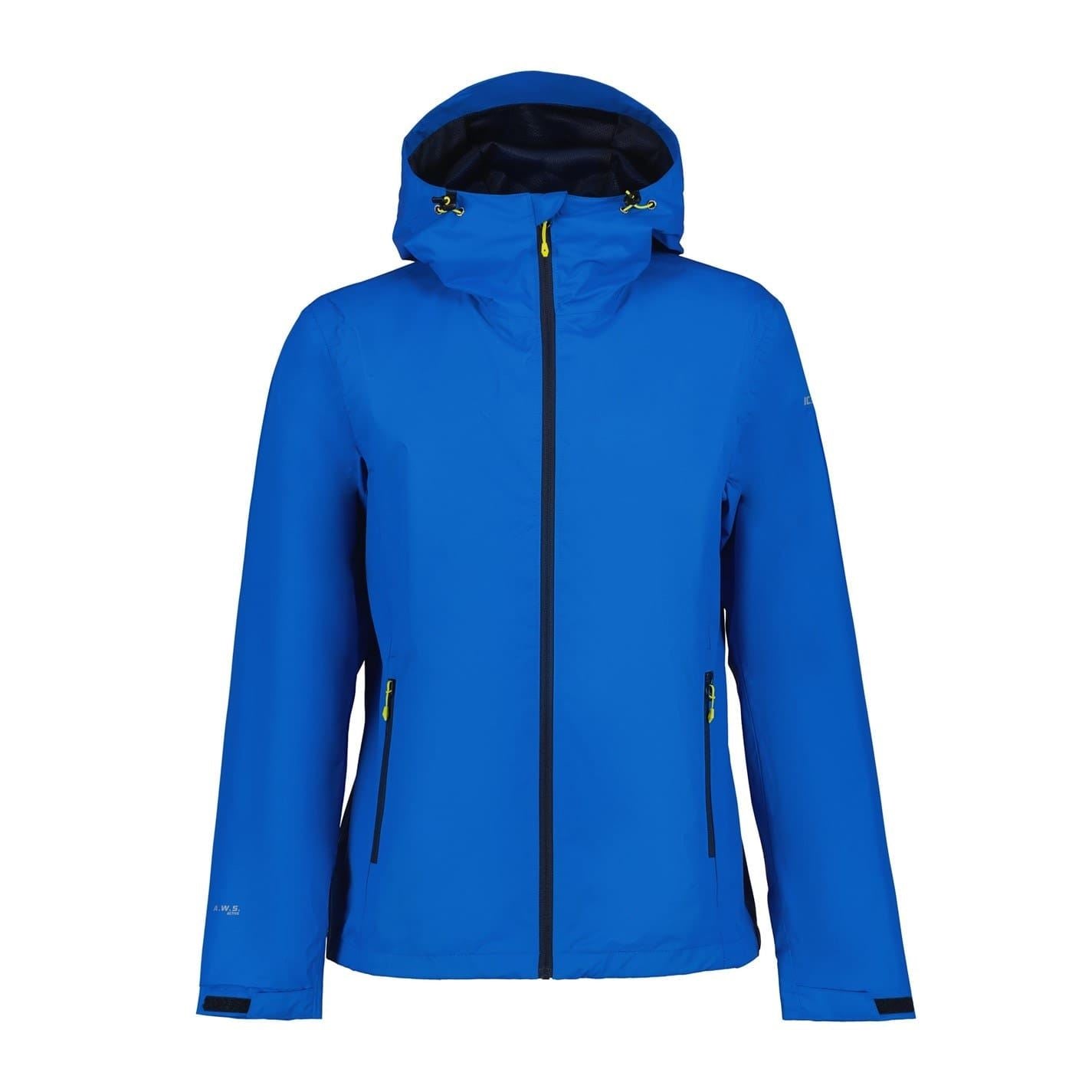 Icepeak Breckerfeld Hooded Rain Jacket with Zipped Pocket