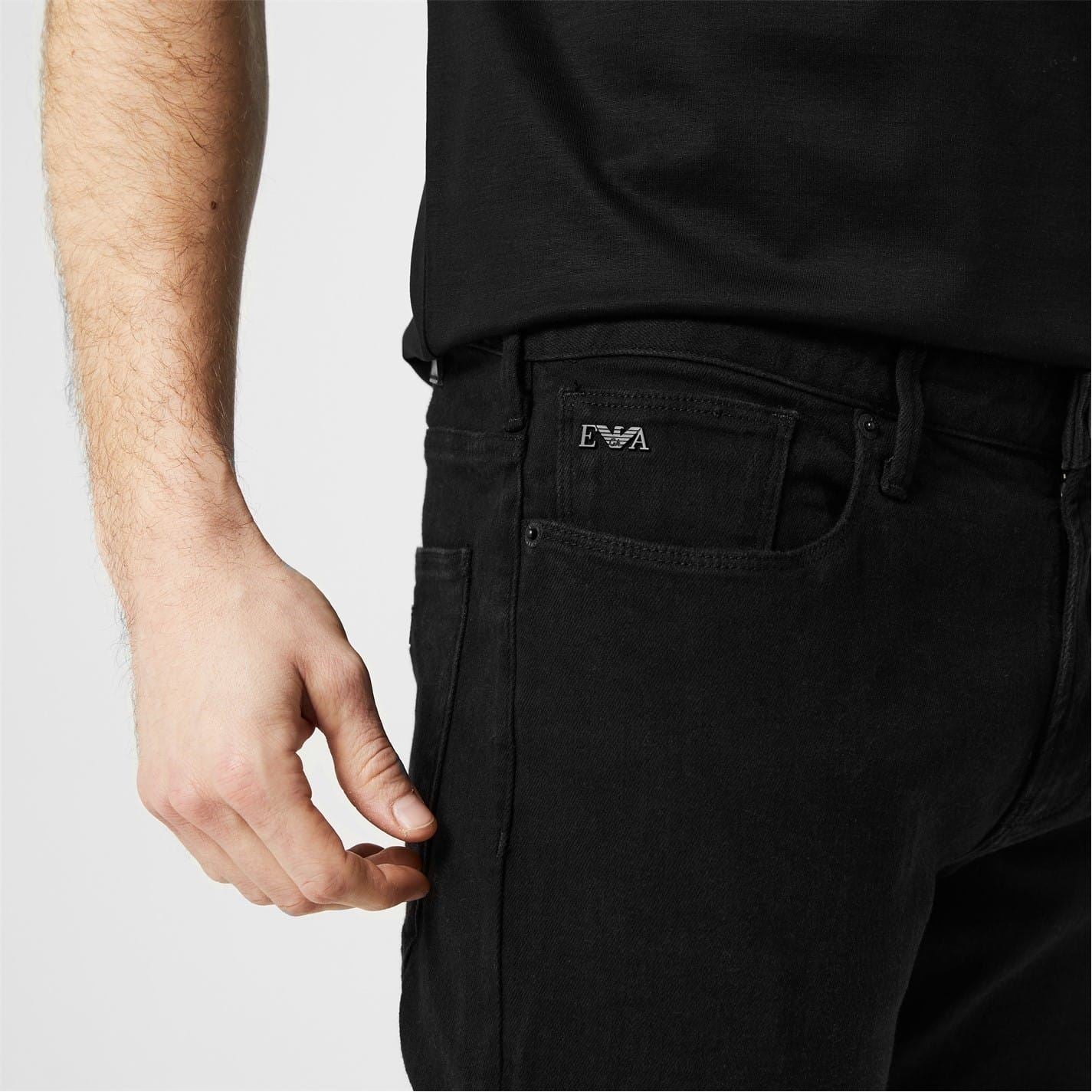 Emporio Armani EA7 Mens Slim Fit J06 Jeans