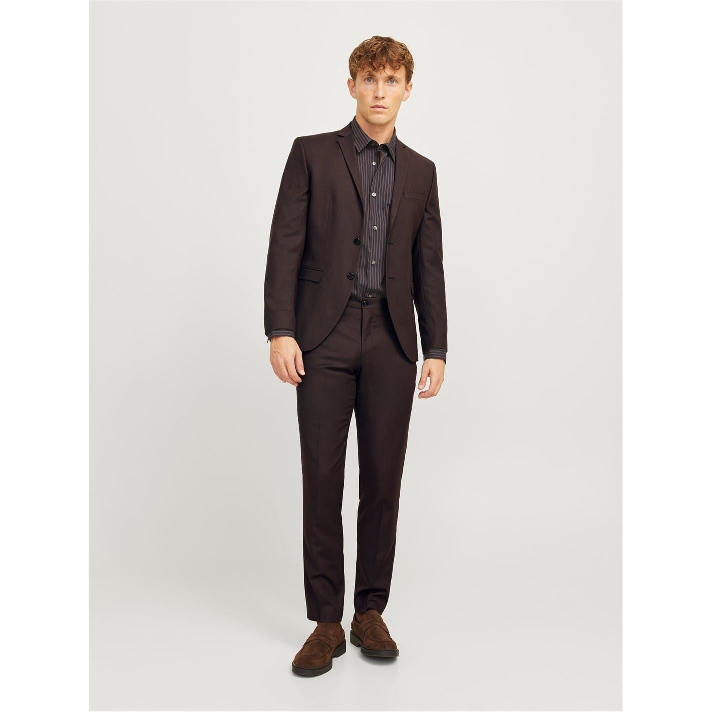 Jack and Jones Solaris Solid Patterned Blazer