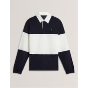 Ted Baker Rugby Polo Long Sleeve Collared Neck Shirt
