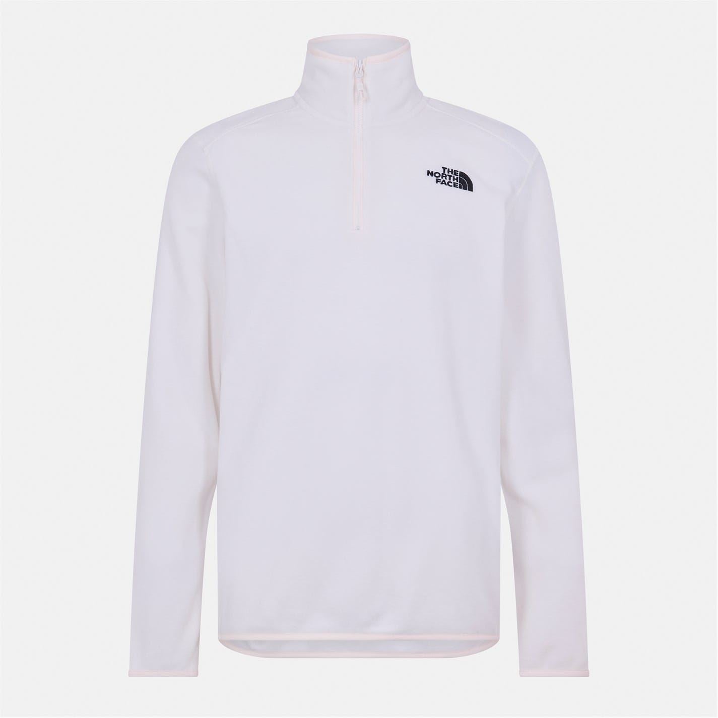 North Face Mens 100 Glacier Quarter Zip Fleece