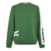 Lacoste Crocodile Logo Crew Neck Long Sleeve Sweatshirt
