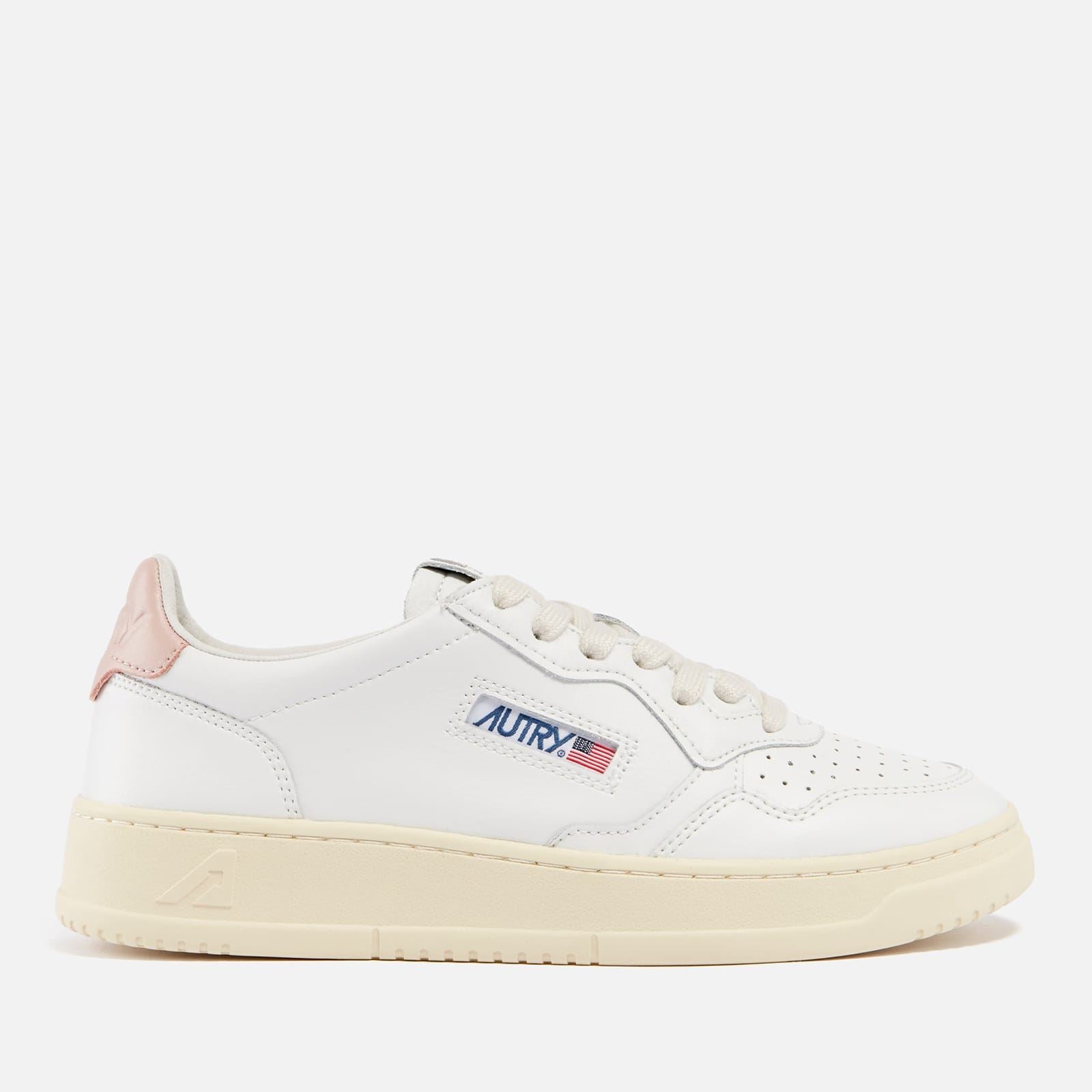 Autry Medalist Leather Court Trainers