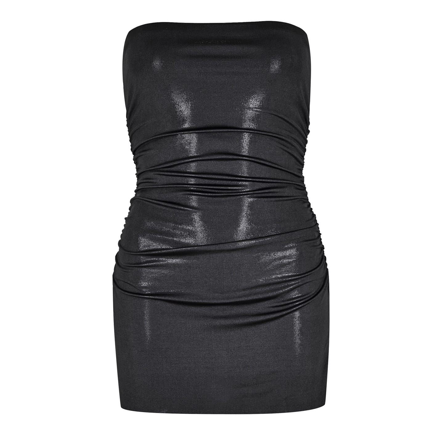 Norma Kamali Nk Os Mini Bodycon Dress