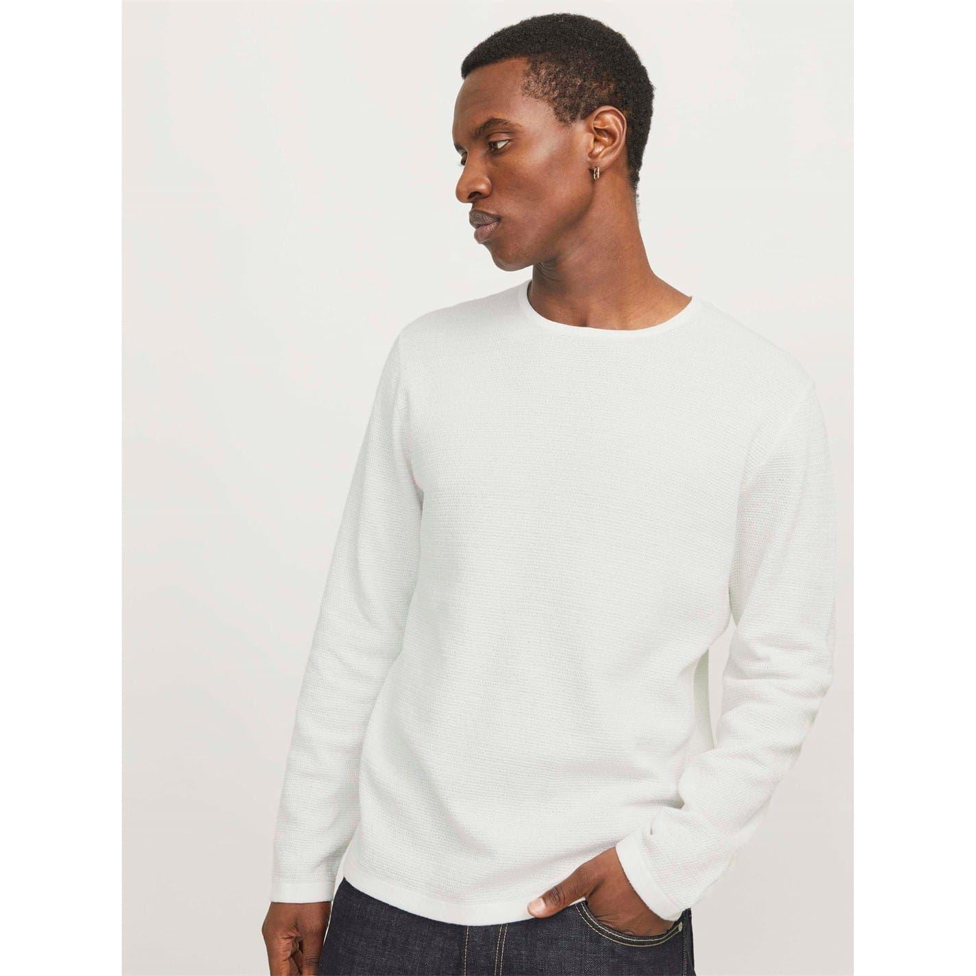 Jack and Jones Mens Crew Knit