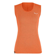 Salewa Slim Fit Crew Neck Tank Top