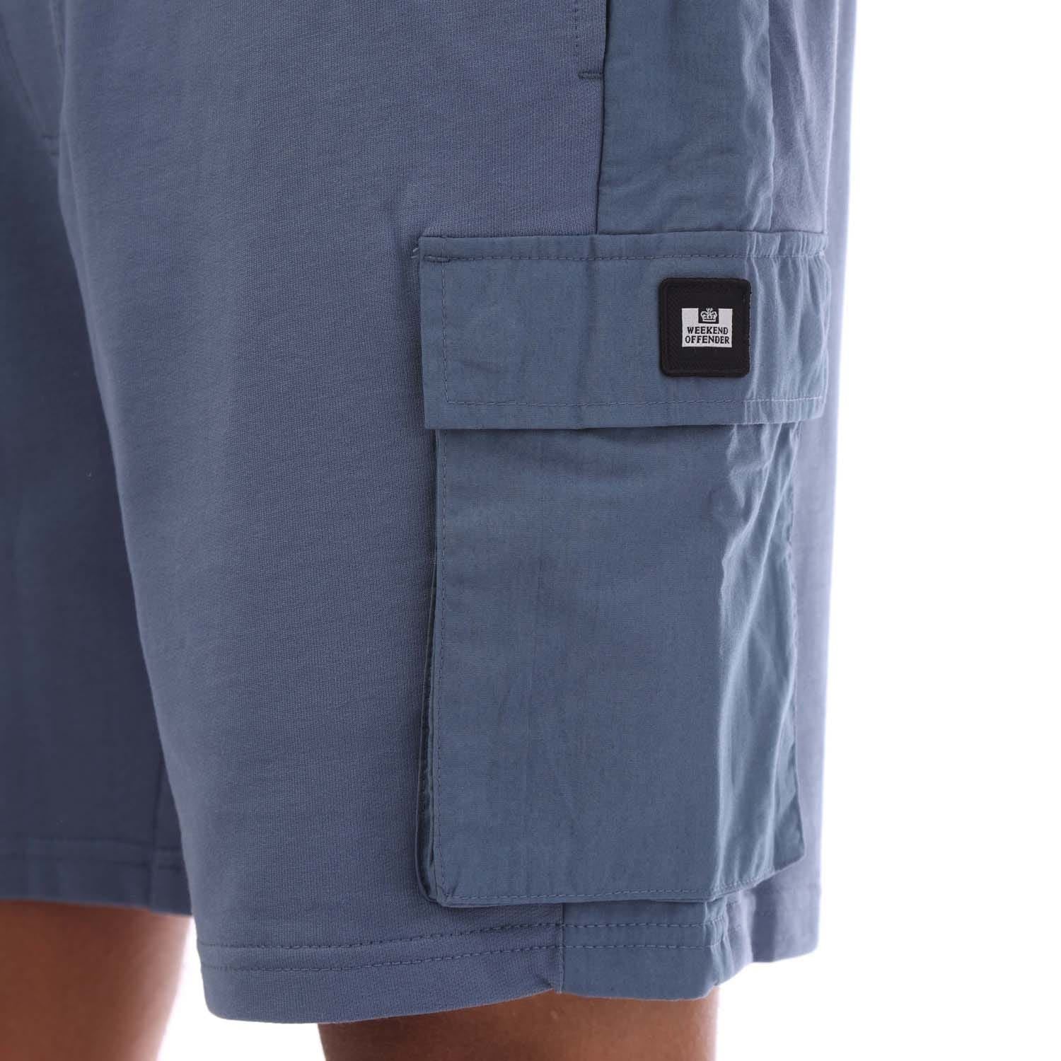 Weekend Offender Mens Flamengo Pocket Jog Shorts
