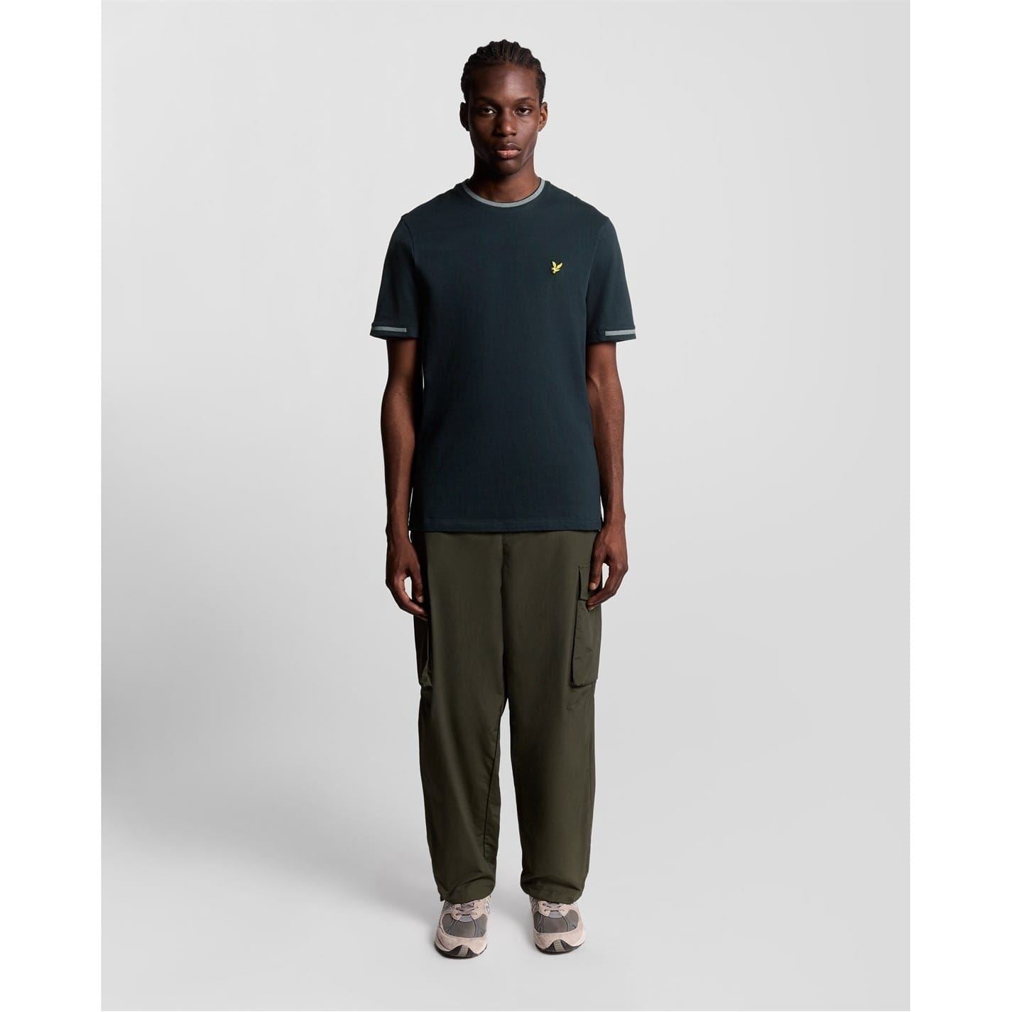 Lyle And Scott Eagle Logo Crew Neck Short Sleeve T-Shirt