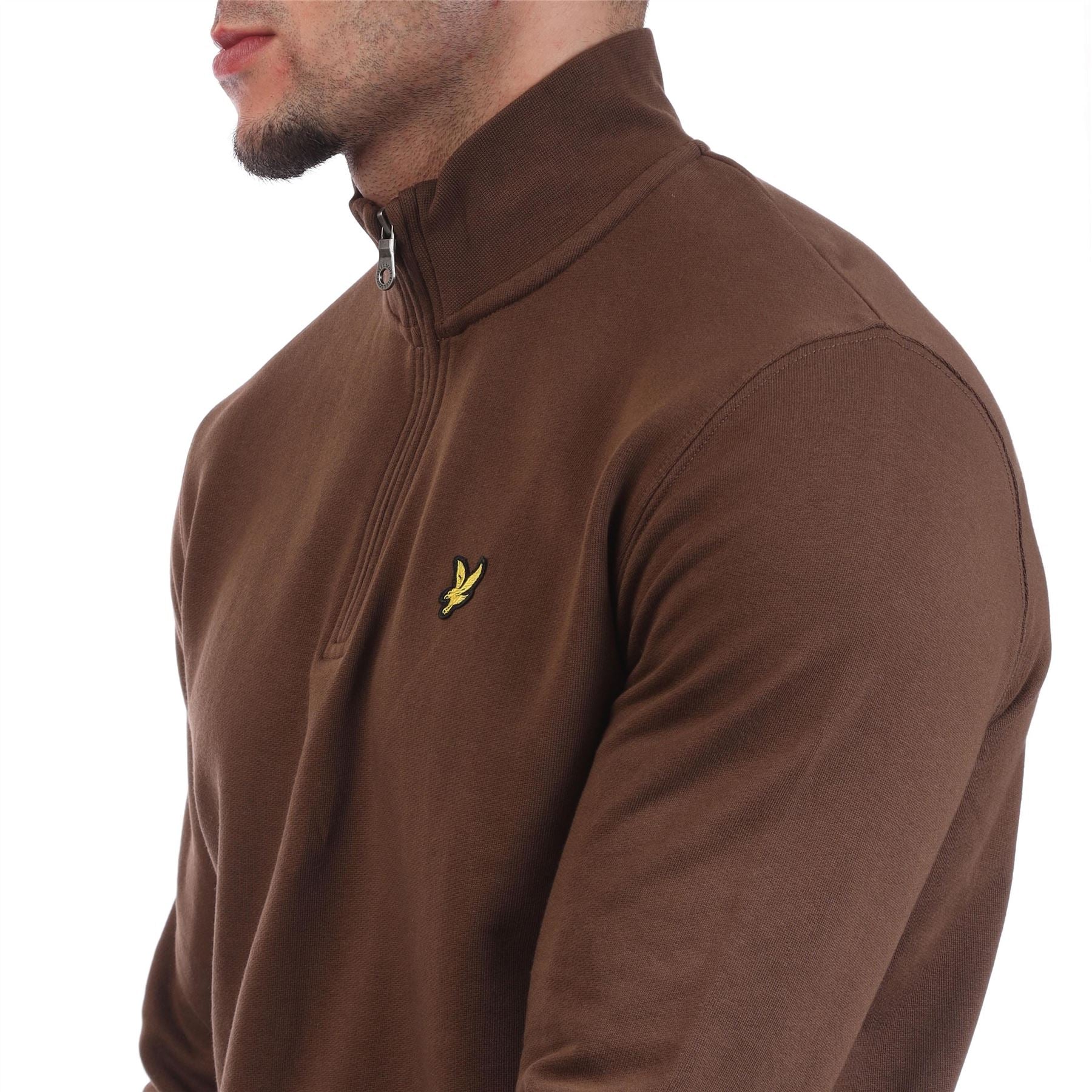 Lyle And Scott Loopback Quarter Zip Sweatshirt