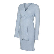 Mamalicious Mlaniset V-Neck Long Sleeve Knee Length Dress