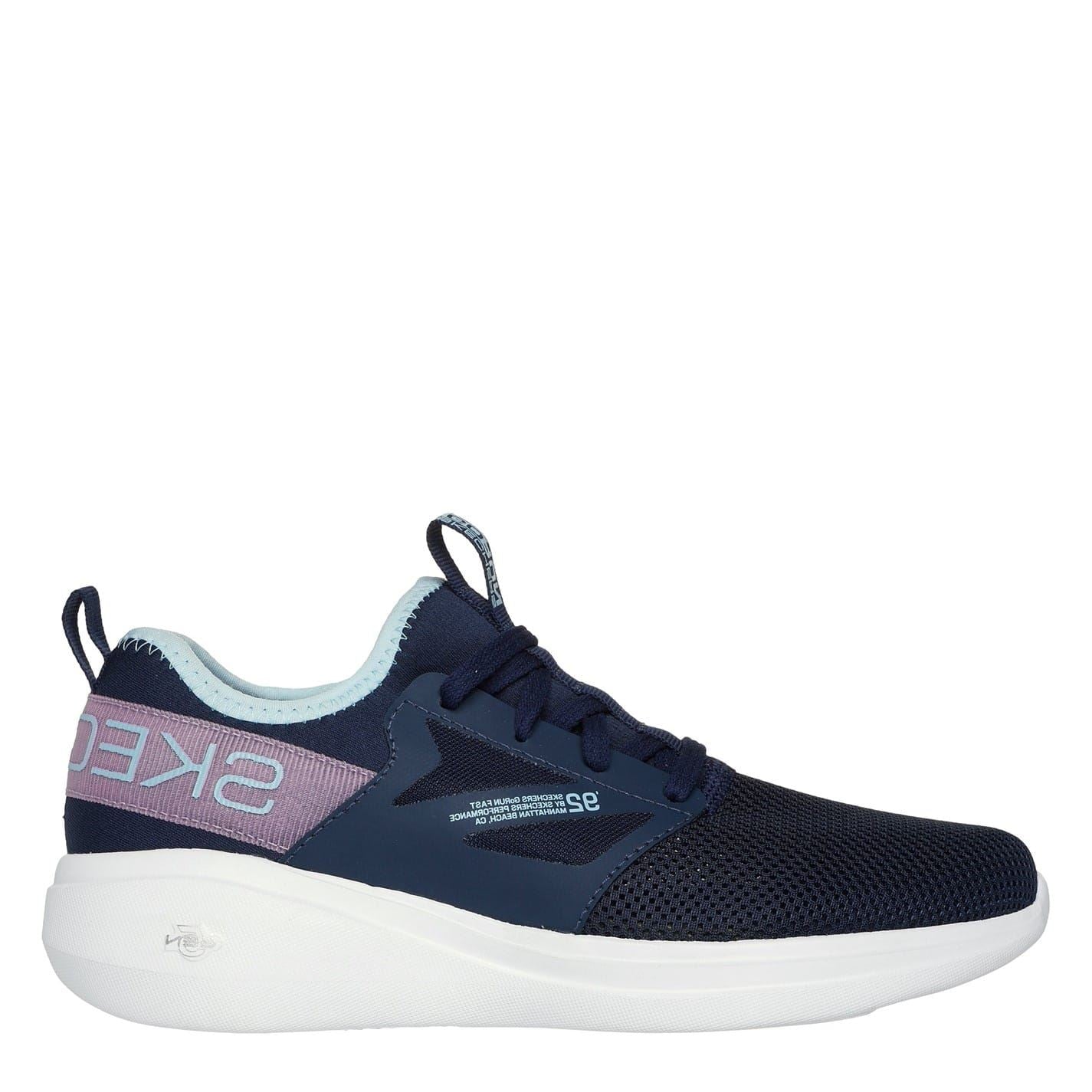 Skechers Go Run Fast Lace Up Low Top Sneakers