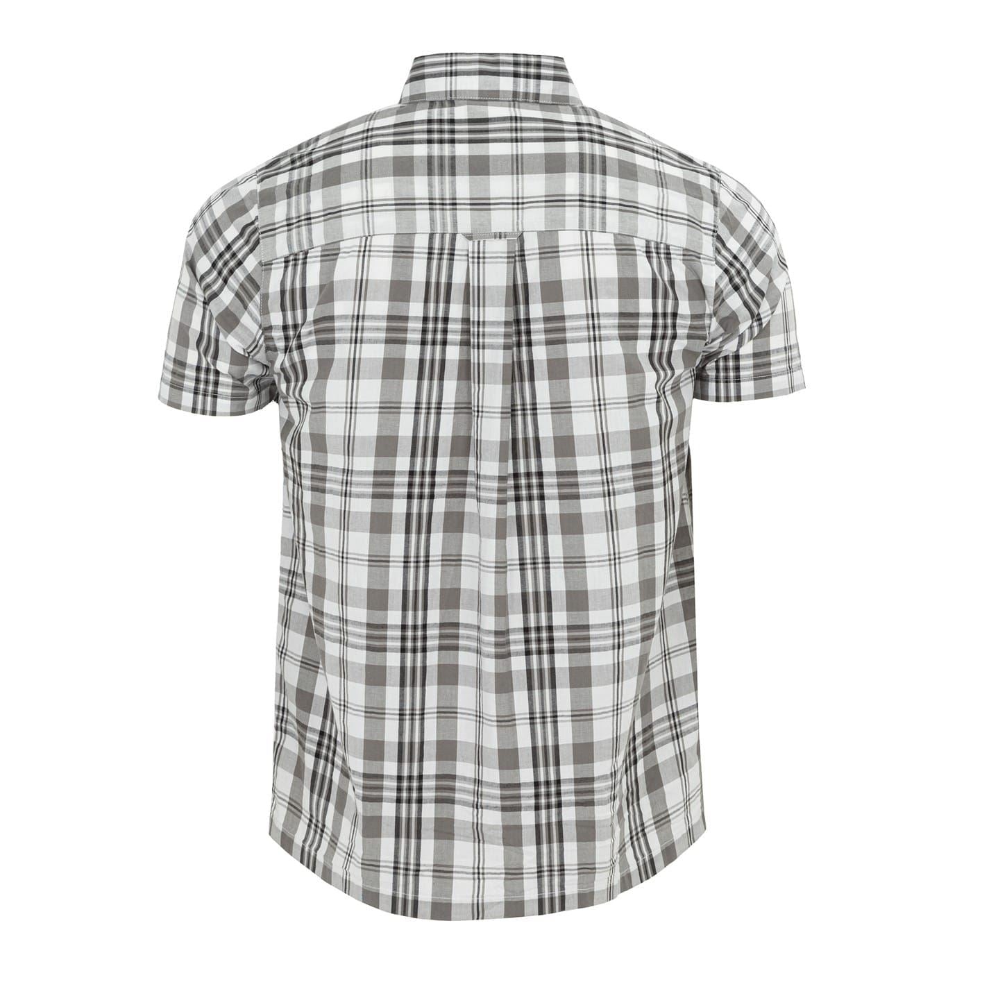 Giorgio Mens Short Sleeve Check Shirt
