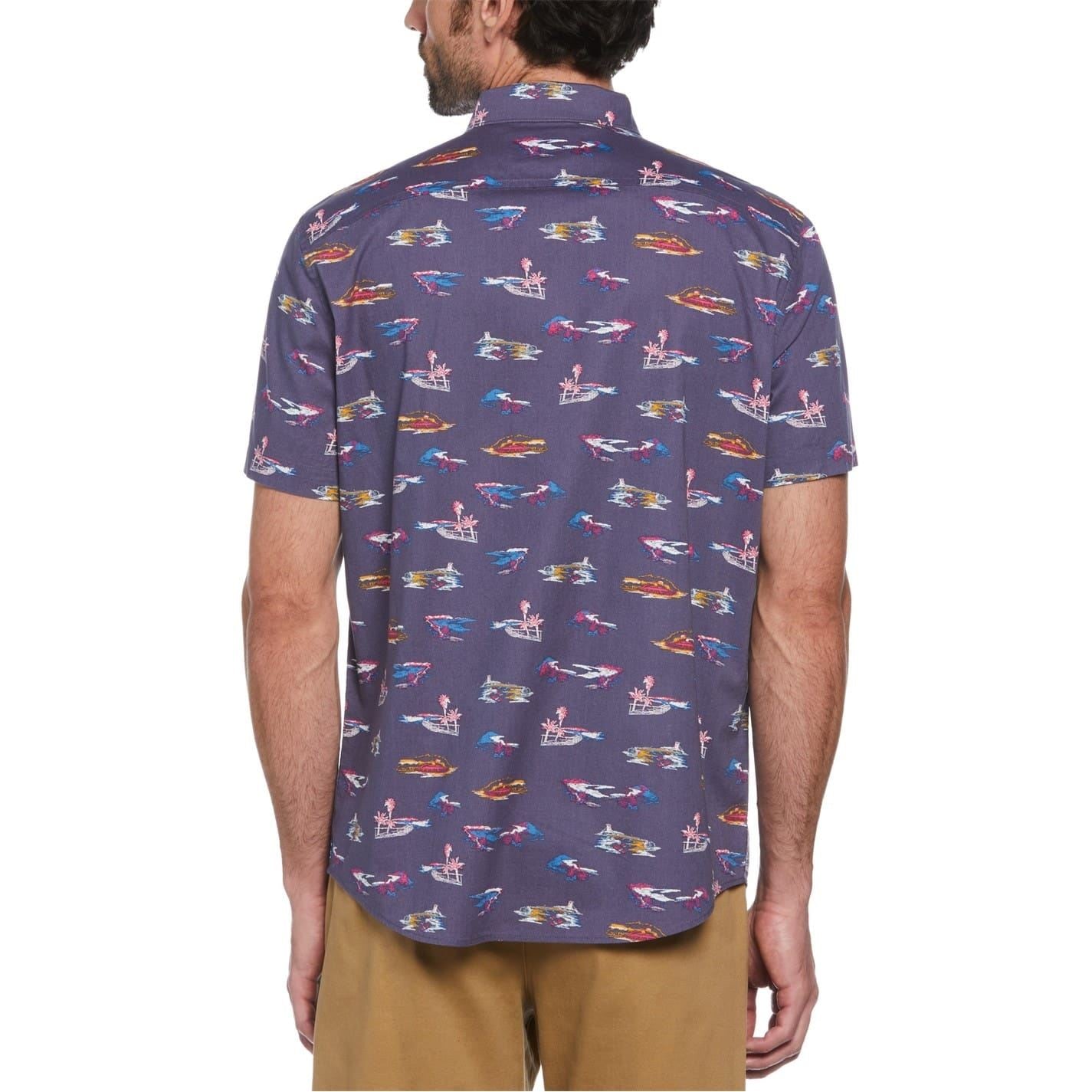 Original Penguin Regular Fit All Over Print Shirt