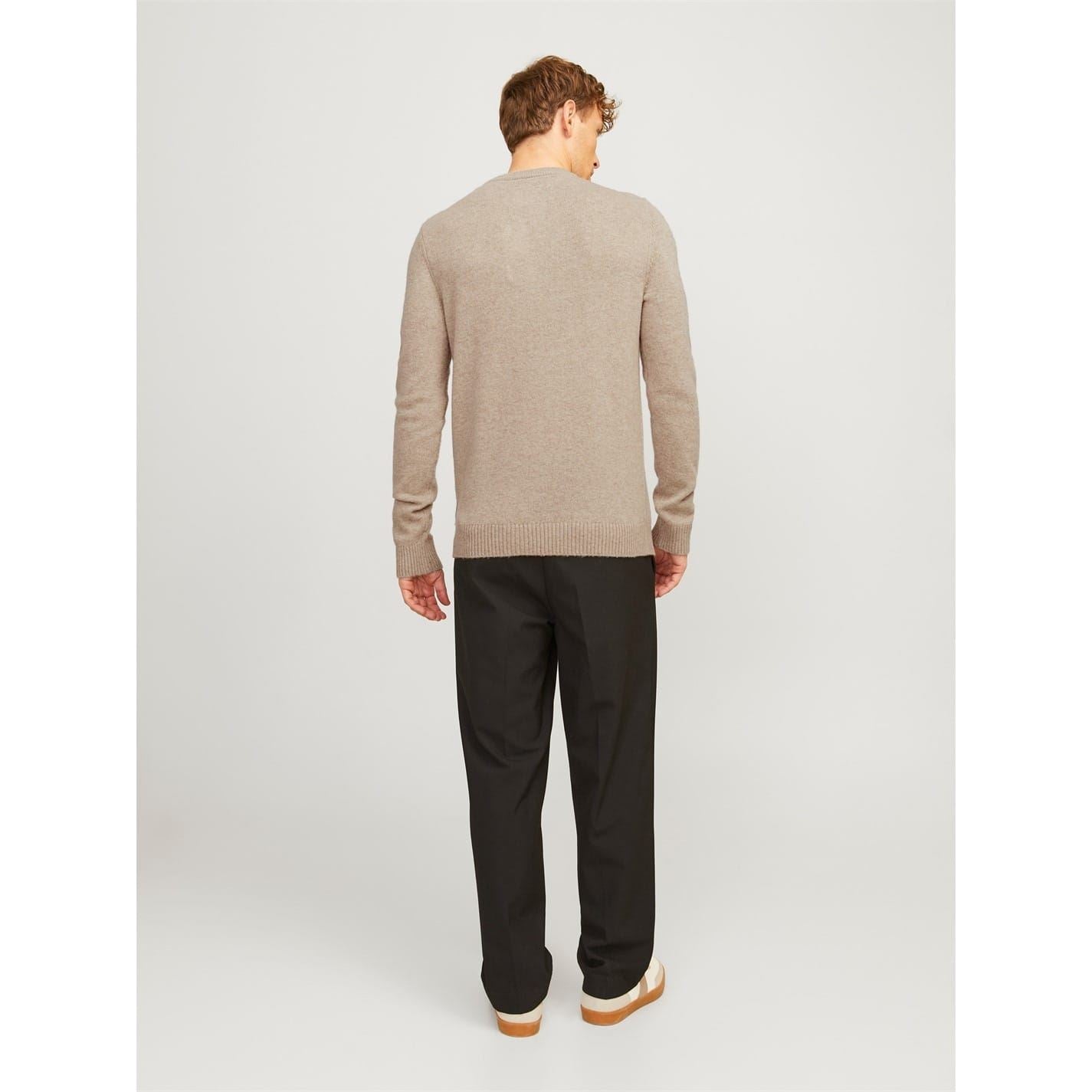 Jack and Jones Regular Fit Crew Neck Long Sleeve Sweater