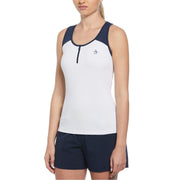 Original Penguin Regular Fit Crossback Colourblock Tank