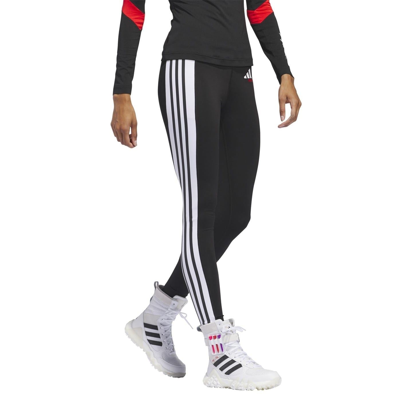 adidas Signature Print Three Stripes Leggings