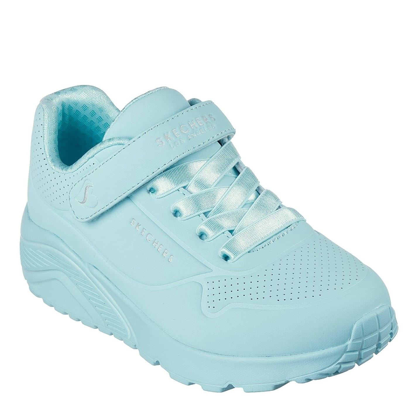 Skechers Uno Lite Round Toe Low Top Sneakers