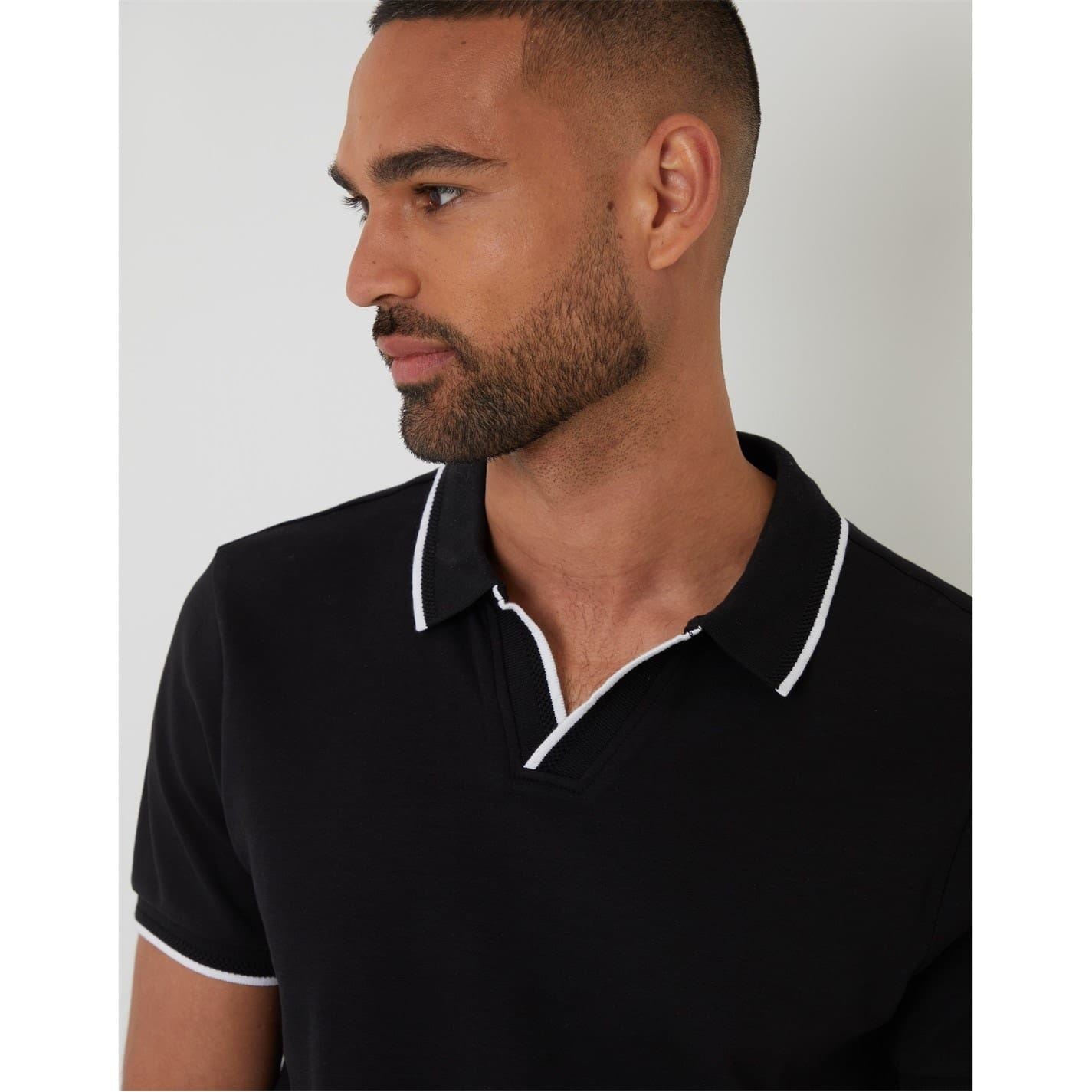 Threadbare Polo Marriage Regular Fit Short Sleeve Shirt