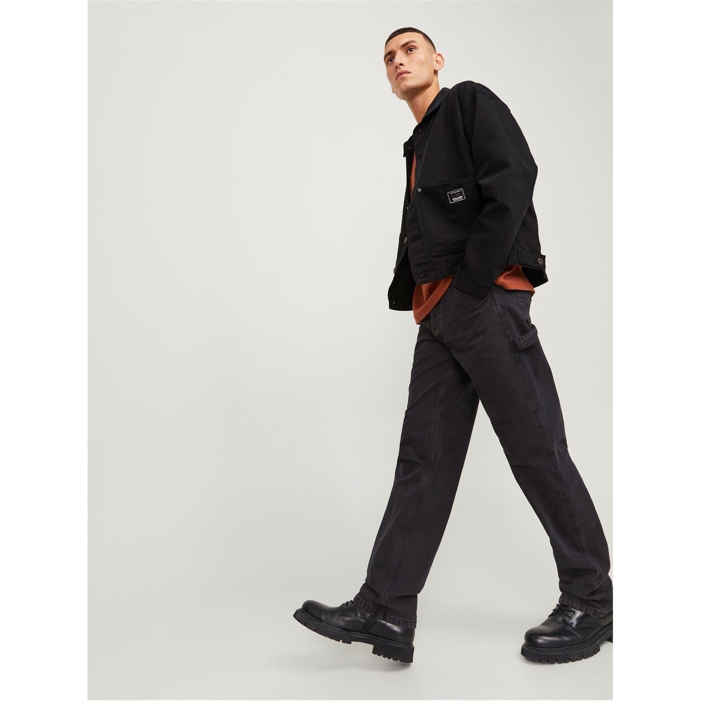 Jack and Jones Eddie Carpenter Relaxed Fit Jeans