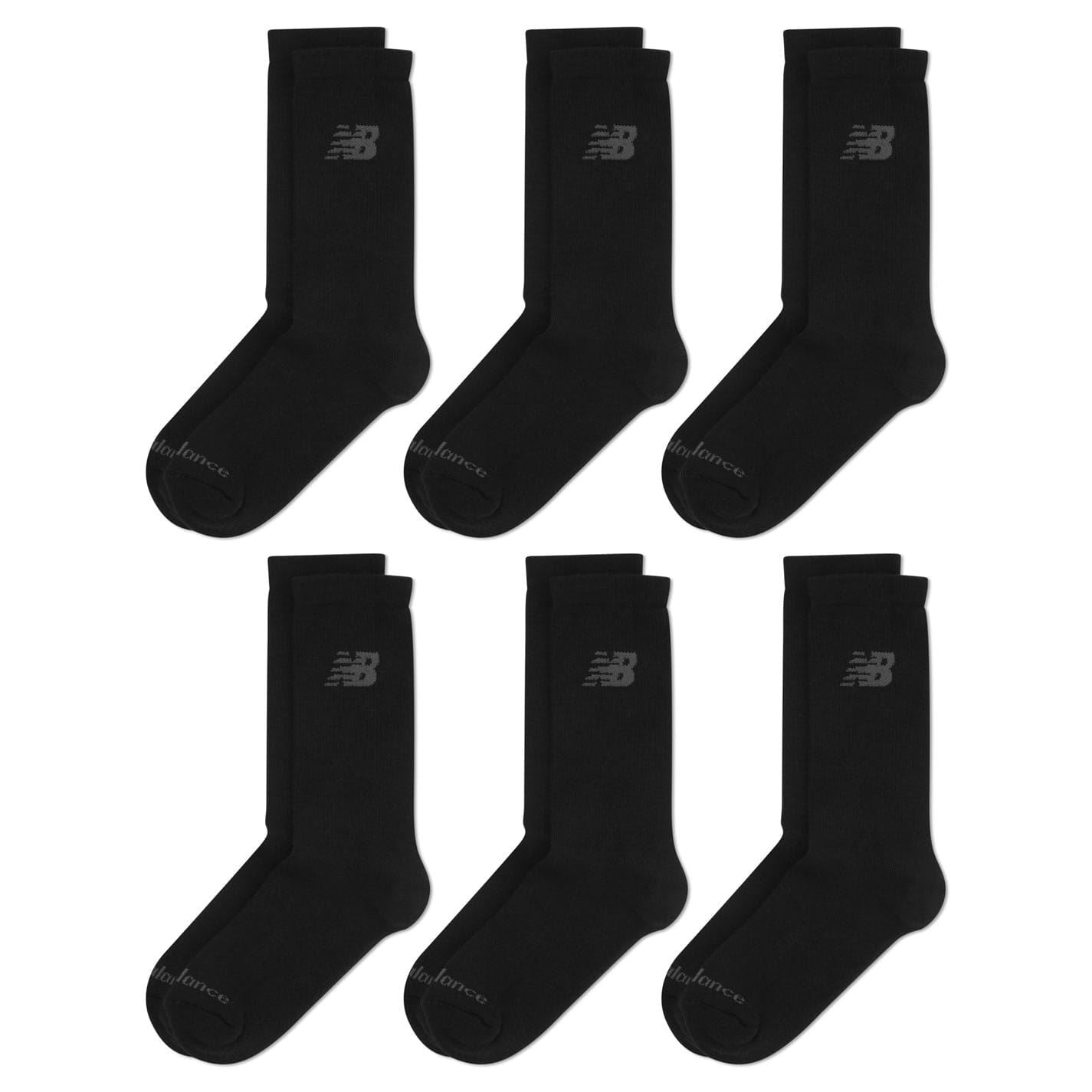 New Balance 6 Pack Of Crew Socks Juniors