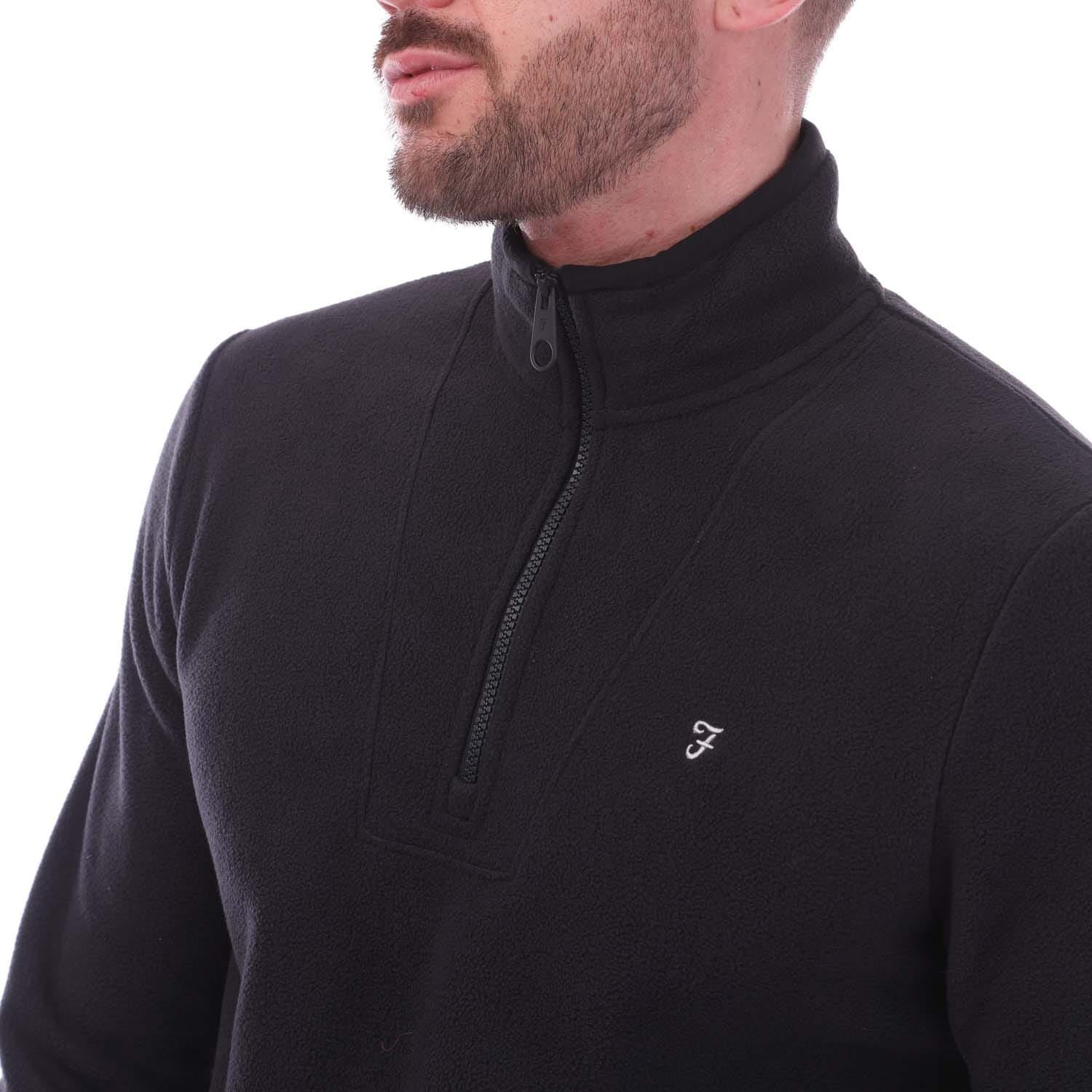 Farah Mens Rush 1/4 Zip Fleece