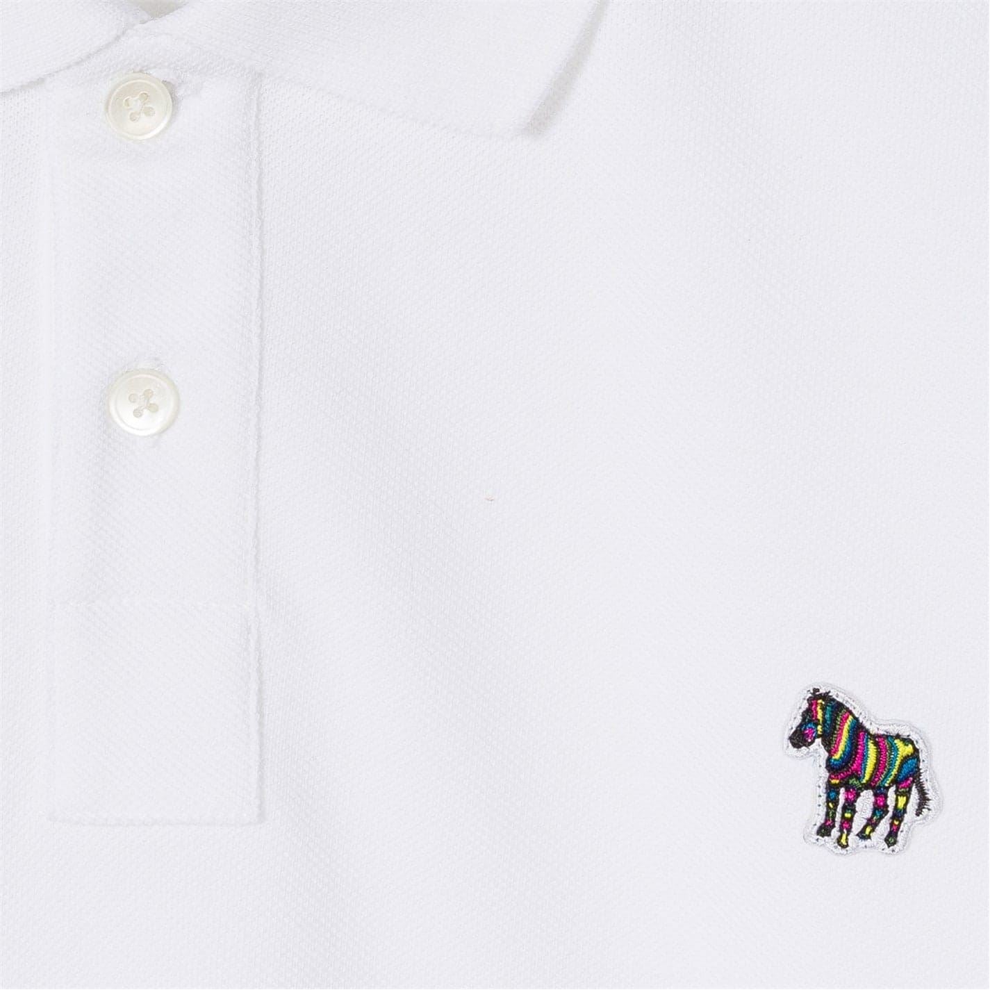 PS Paul Smith Regular Fit Zebra Polo Shirt