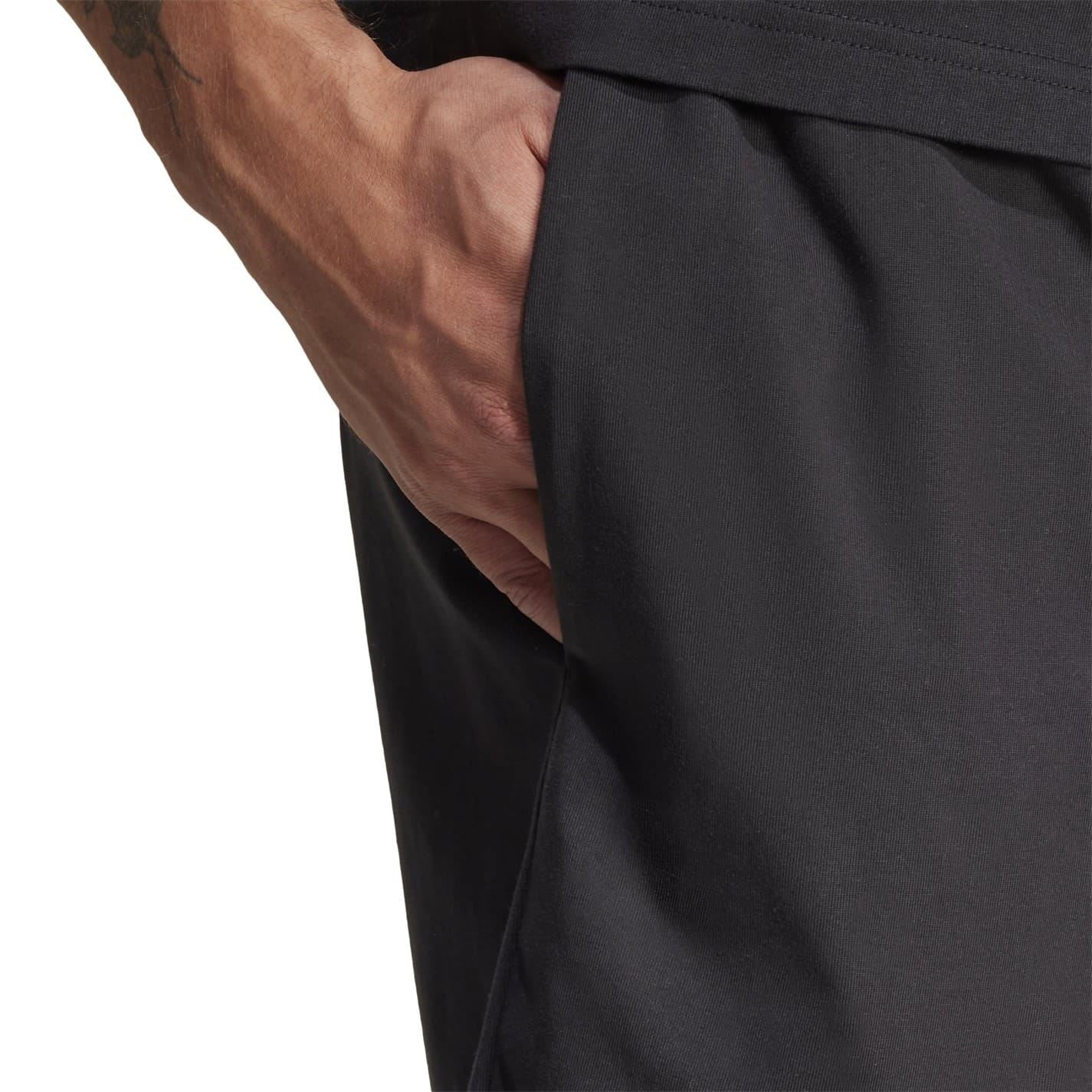 adidas Mens Essentials Linear Single Jersey Shorts