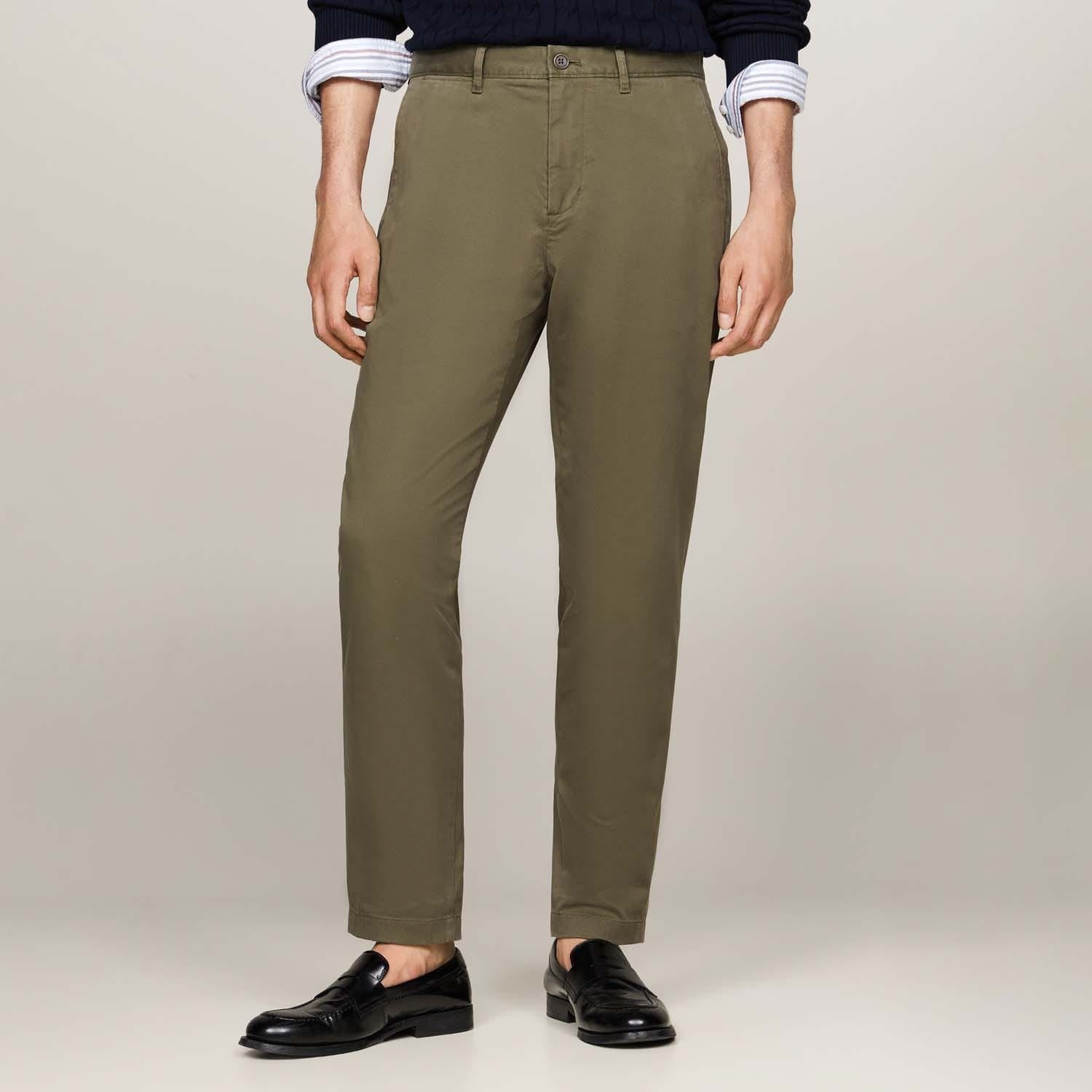 Tommy Hilfiger Denton Printed Straight-Fit Chinos