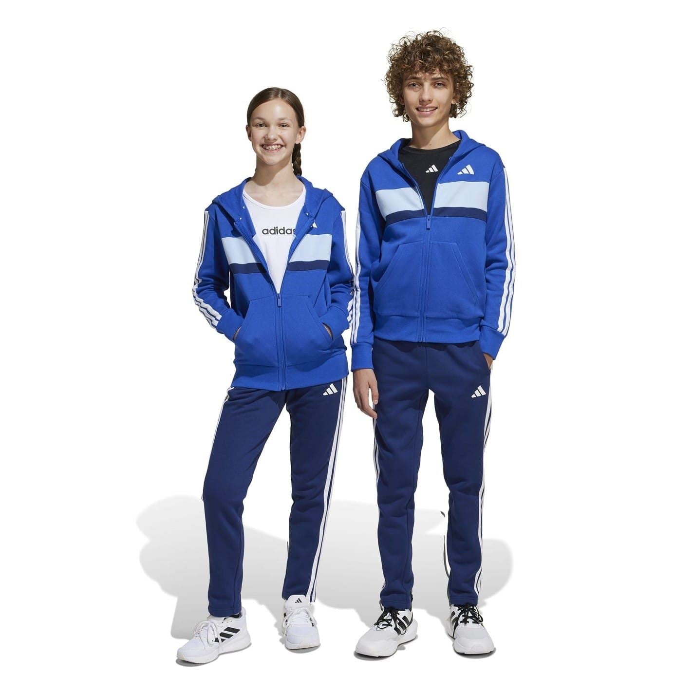 adidas Tiberio Fleece Tracksuit Juniors