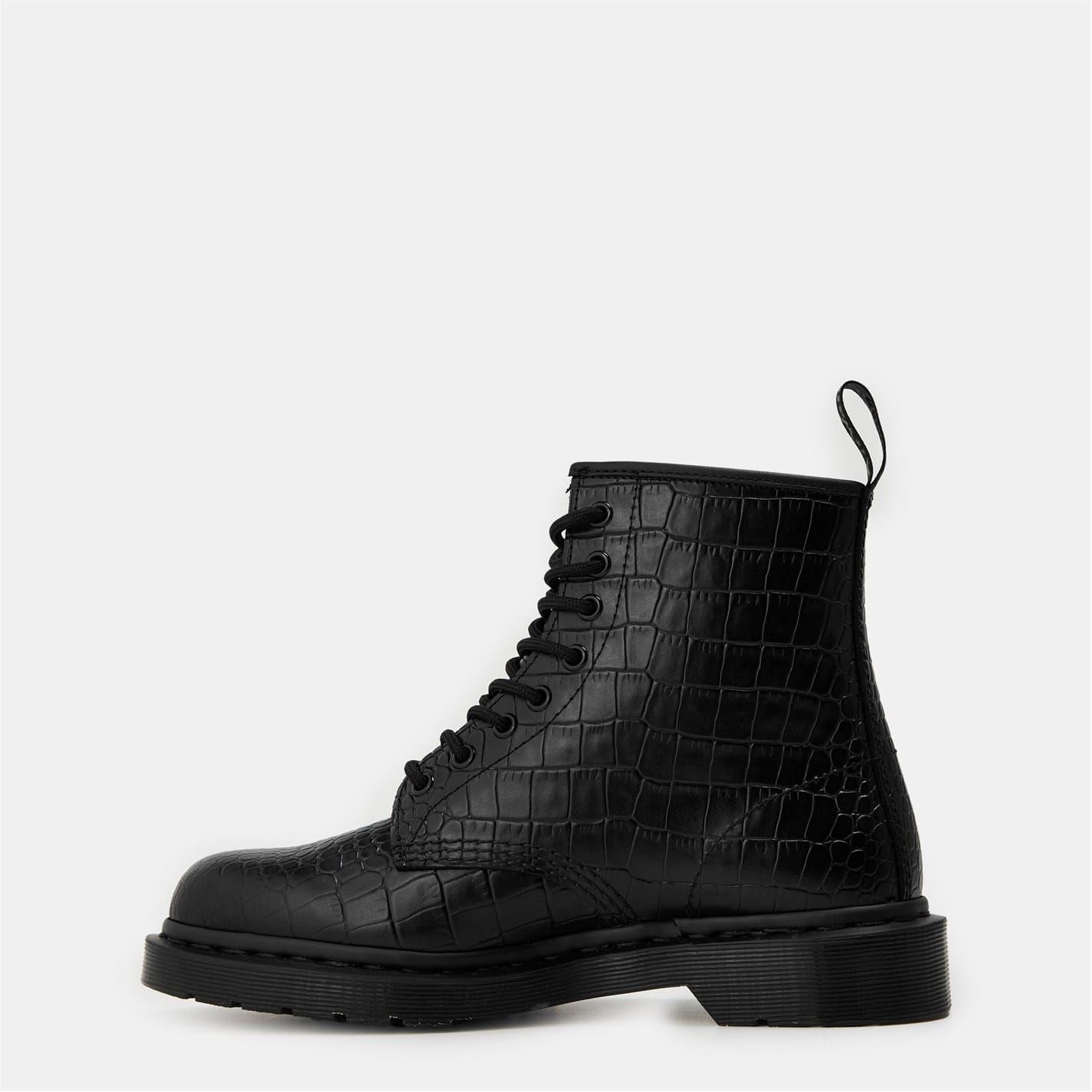 Dr Martens Dr. Martens 1460 Snake Skin Textured Combat Boots