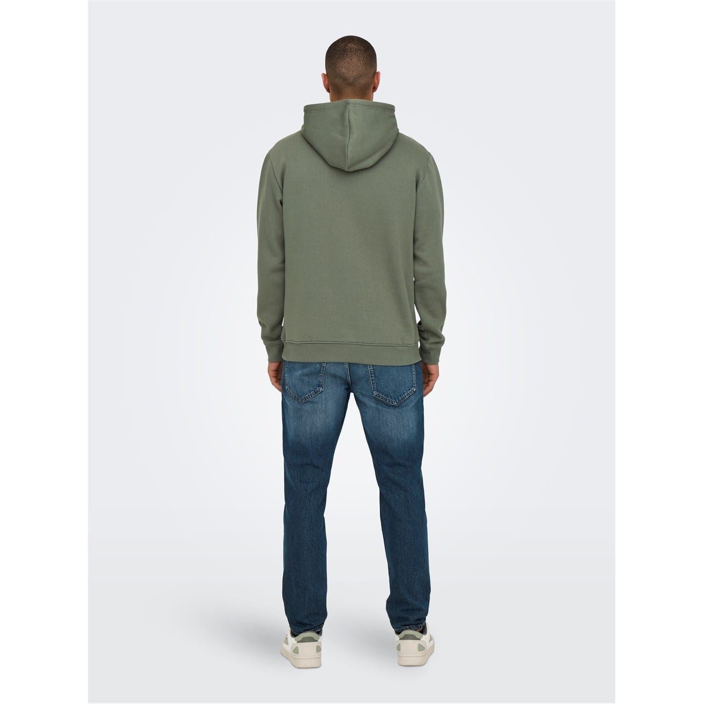 Only and Sons Hooded Regular Fit Sweatshirt