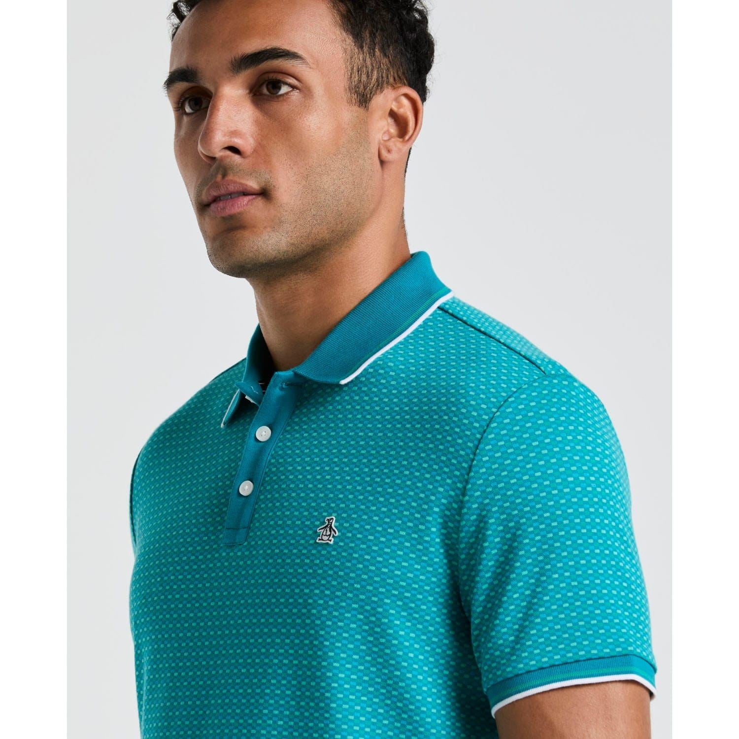 Original Penguin Mini Jacquard Polo Shirt