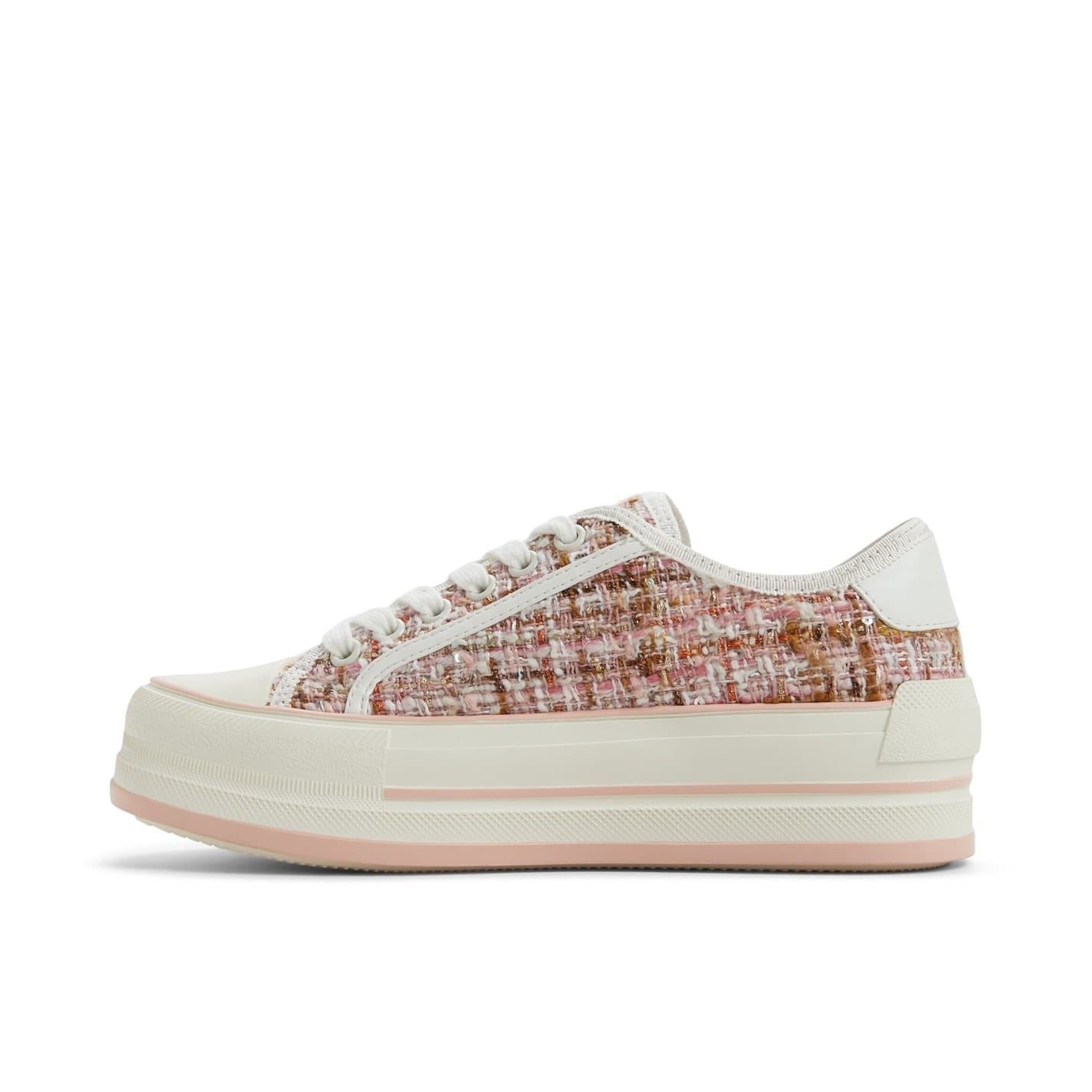 Aldo Rayes Textured Platform Low Top Sneakers