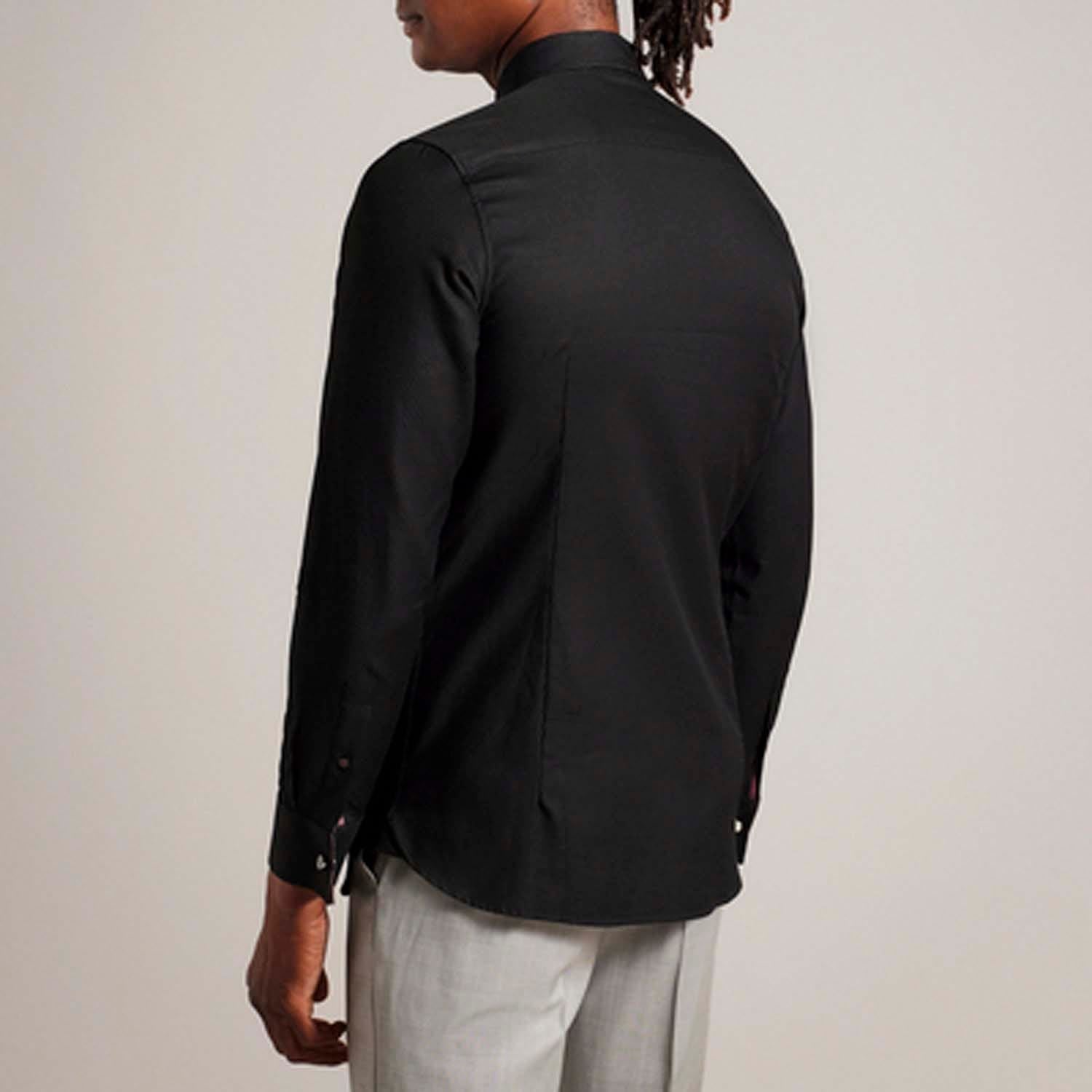 Ted Baker Lecce Long Sleeve Textured Stripe Shirt