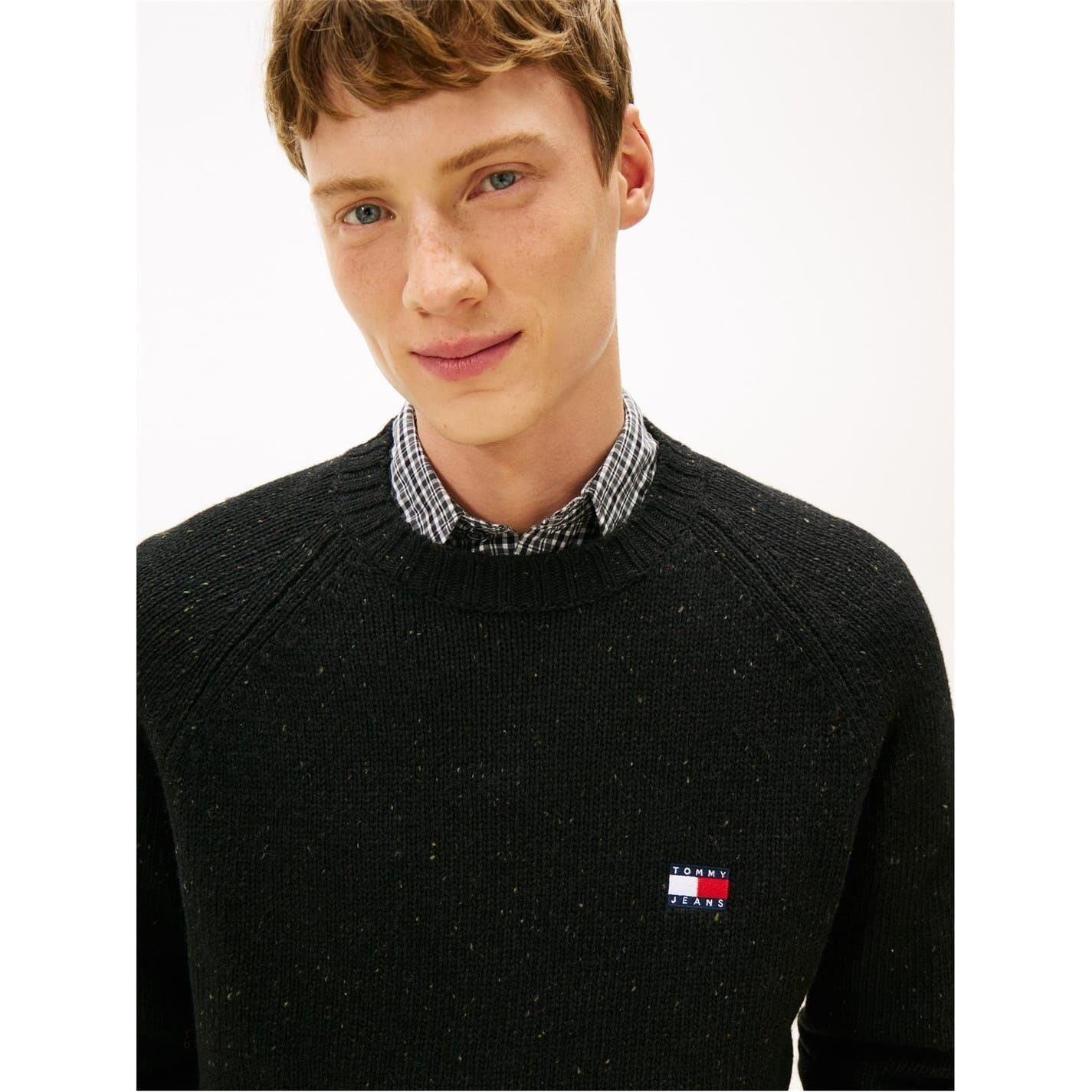 Tommy Jeans Badge Crew Knit