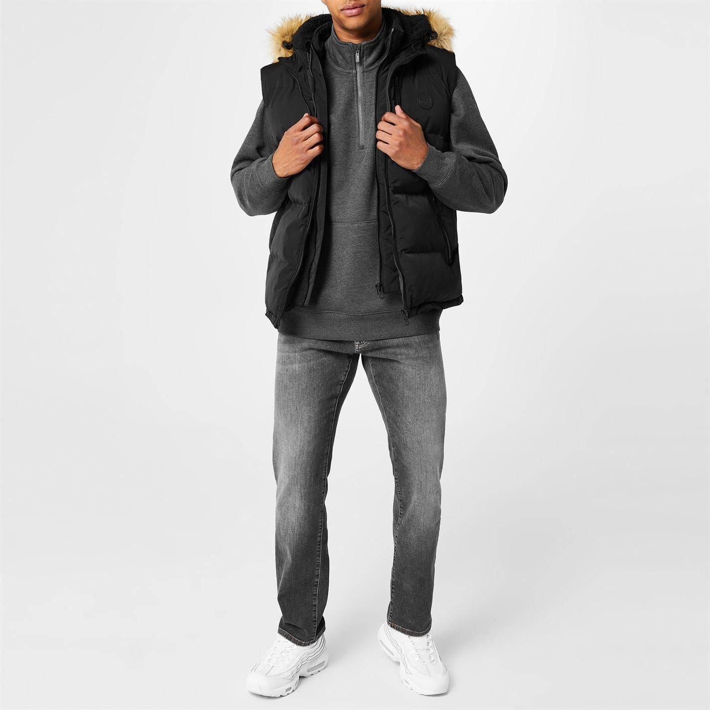 SoulCal Mens 2 Zip Gilet